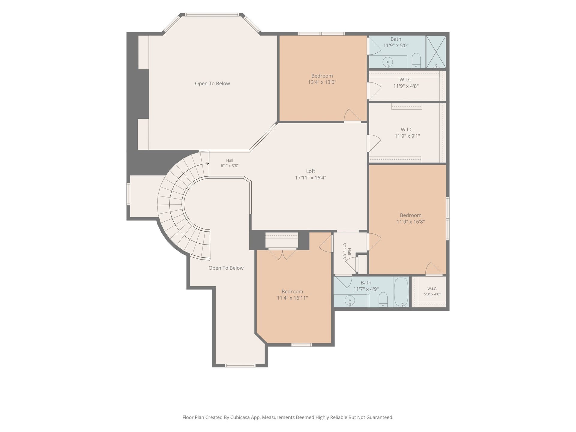 Floor plan - Second floor