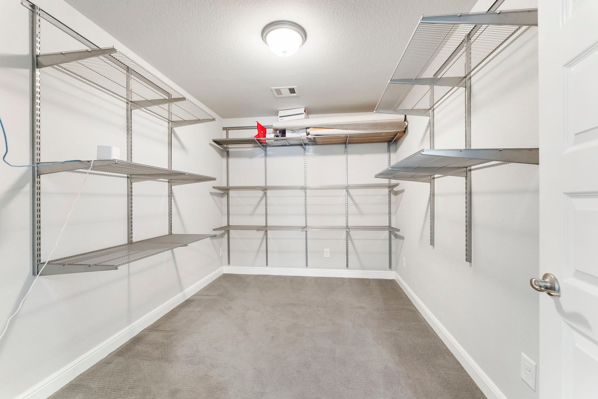 Additional storage on the second floor.