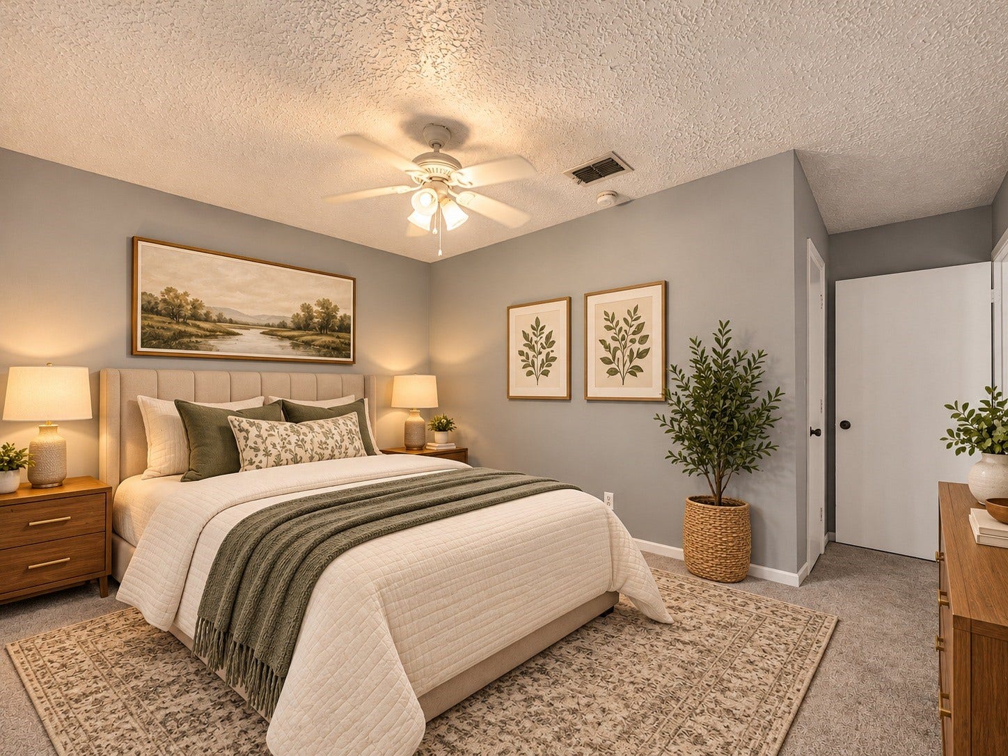 Bedroom - Virtually Staged