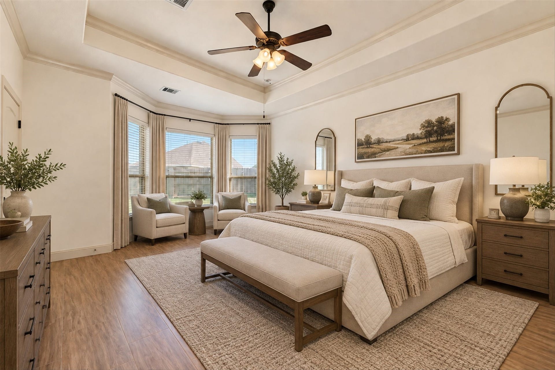 19838 Rojo Rock Lane, Cypress, TX 77433 Virtually Staged- Primary Bedroom