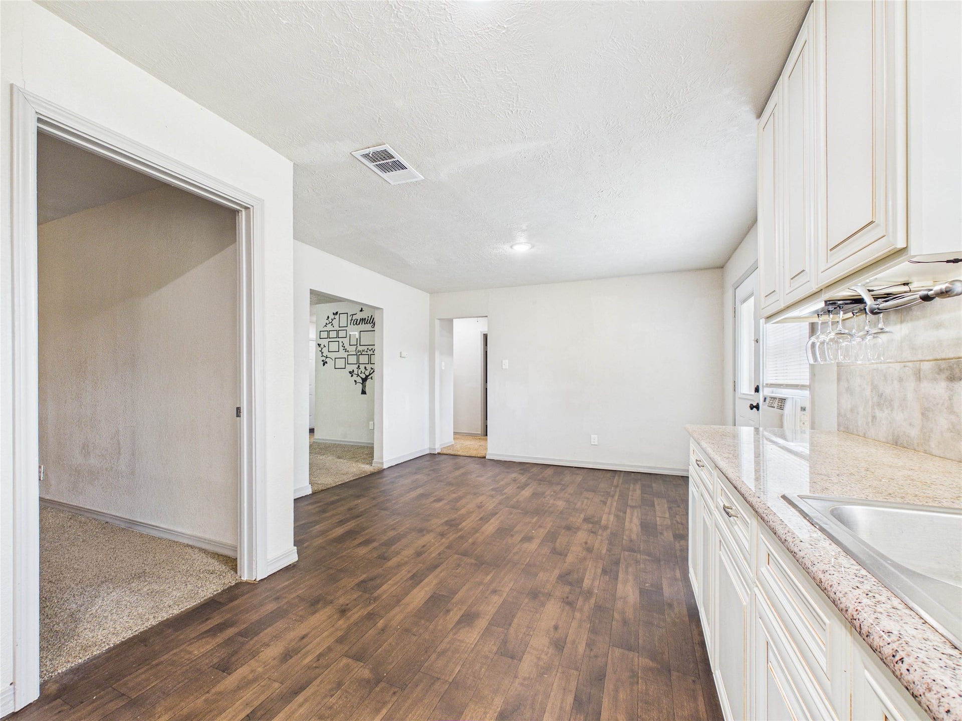 302 Sycamore Drive, Hitchcock, TX 77563 Bedroom #1 located just off the kitchen