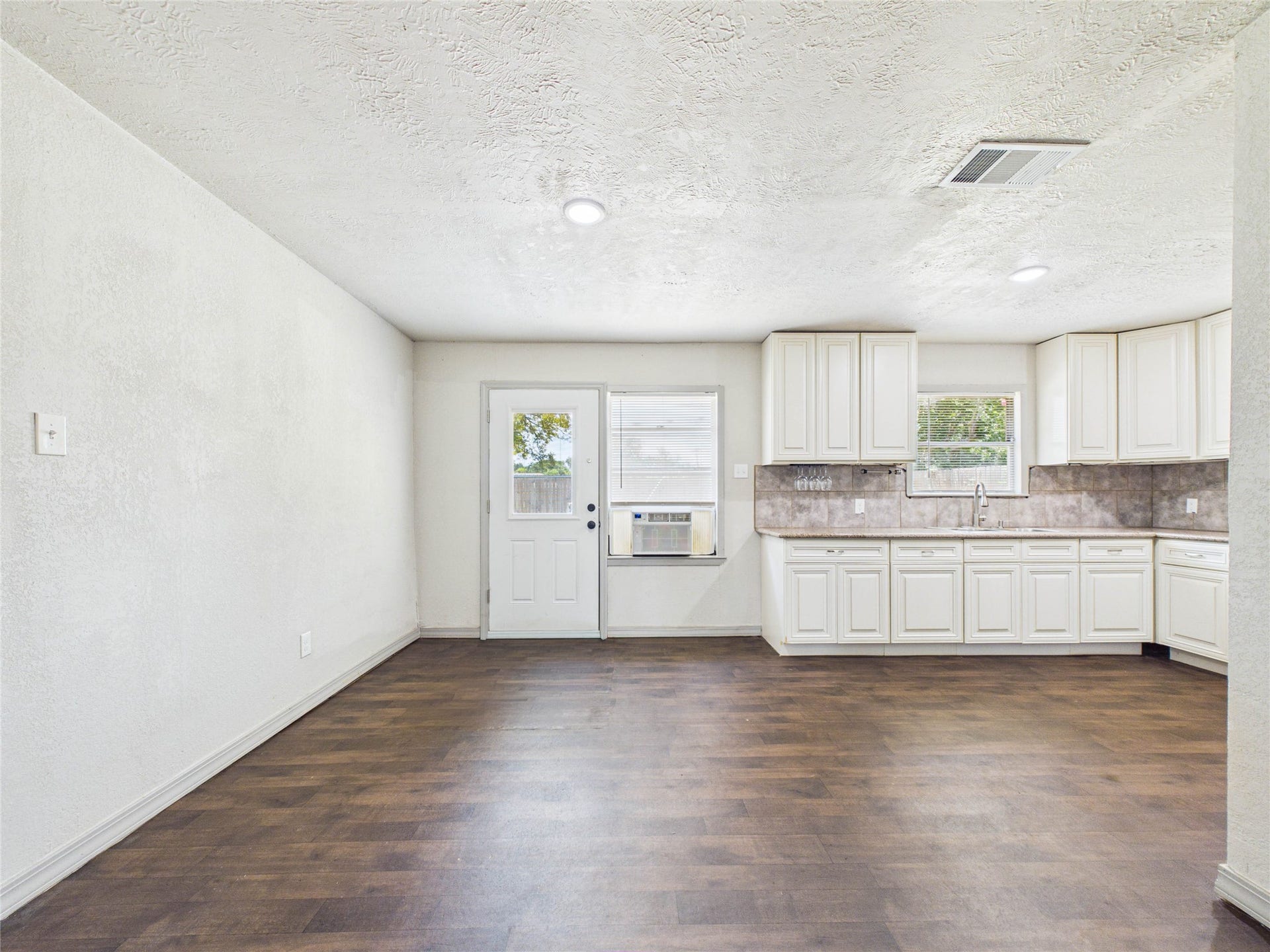 302 Sycamore Drive, Hitchcock, TX 77563 Seller added this back door for easier access to the backyard