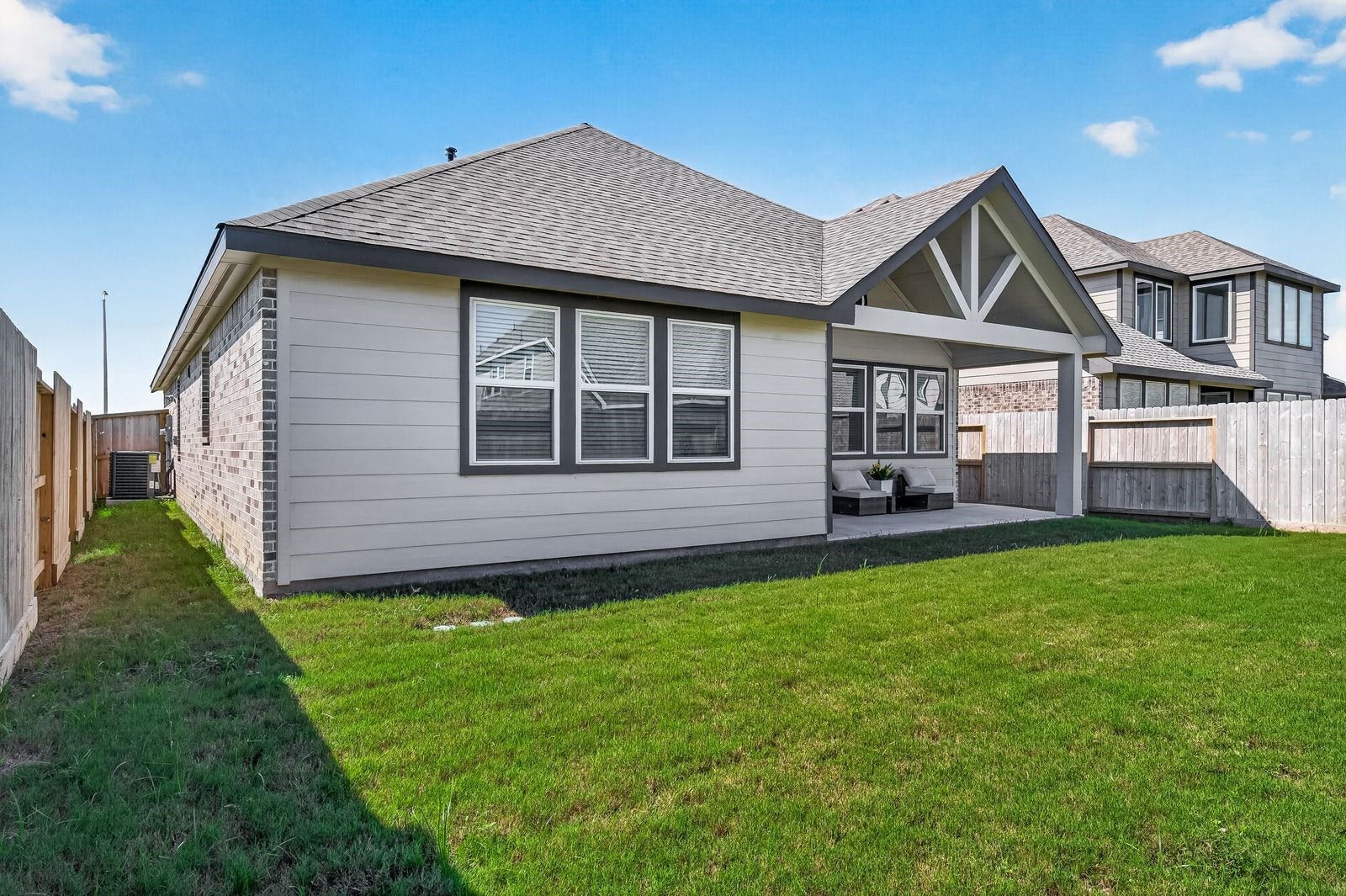 29406 Suncreek Ranch Court, Waller, TX 77484 Back of the home