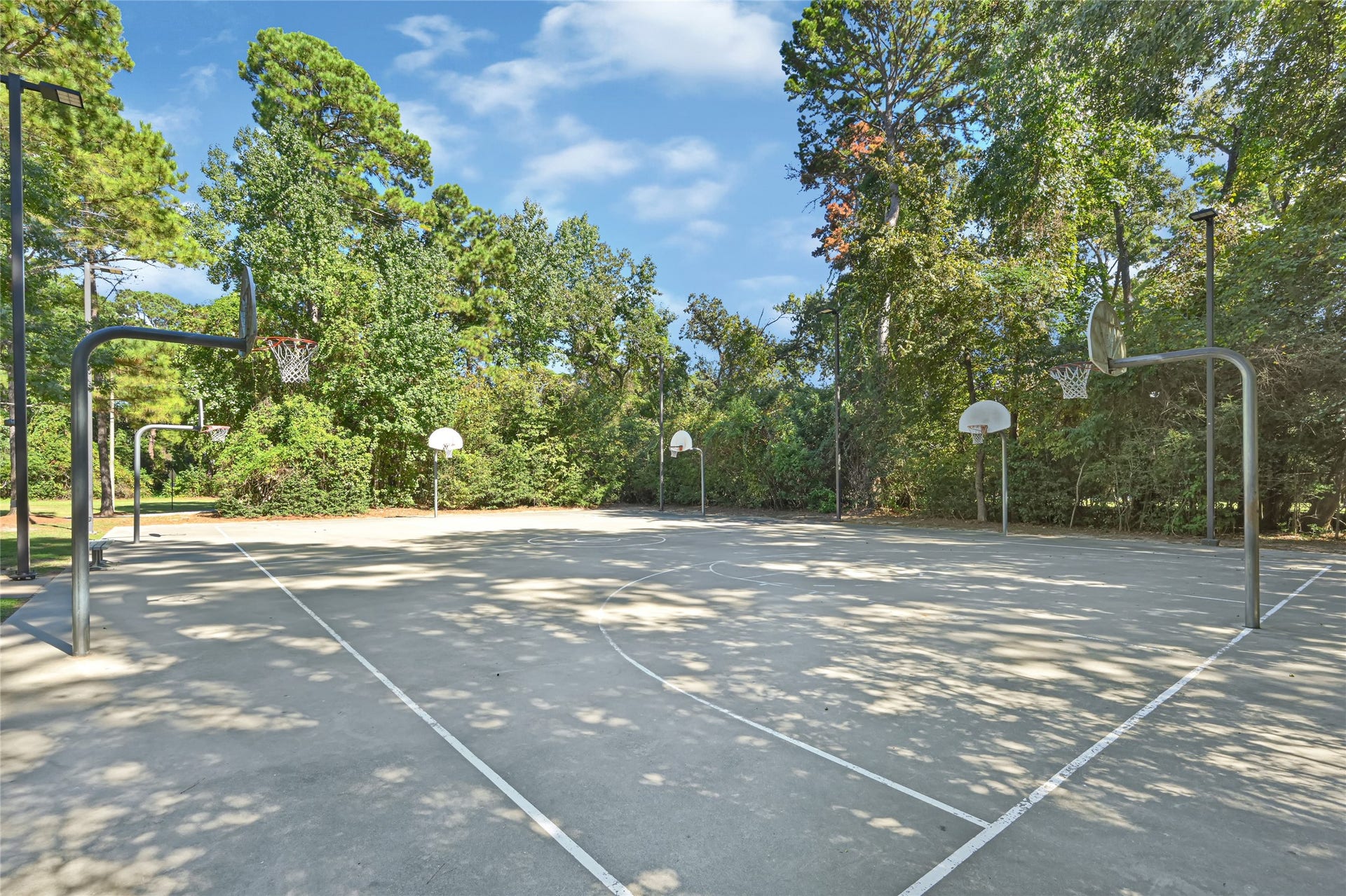 Another view of the courts