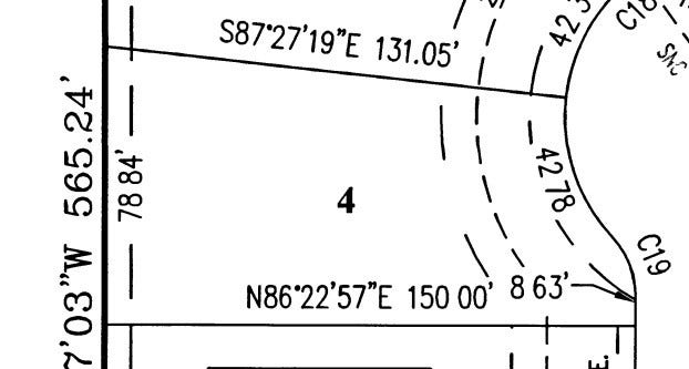 Photo for illustration purposes only. Buyer will need to verify lot dimensions and any applicable easements.