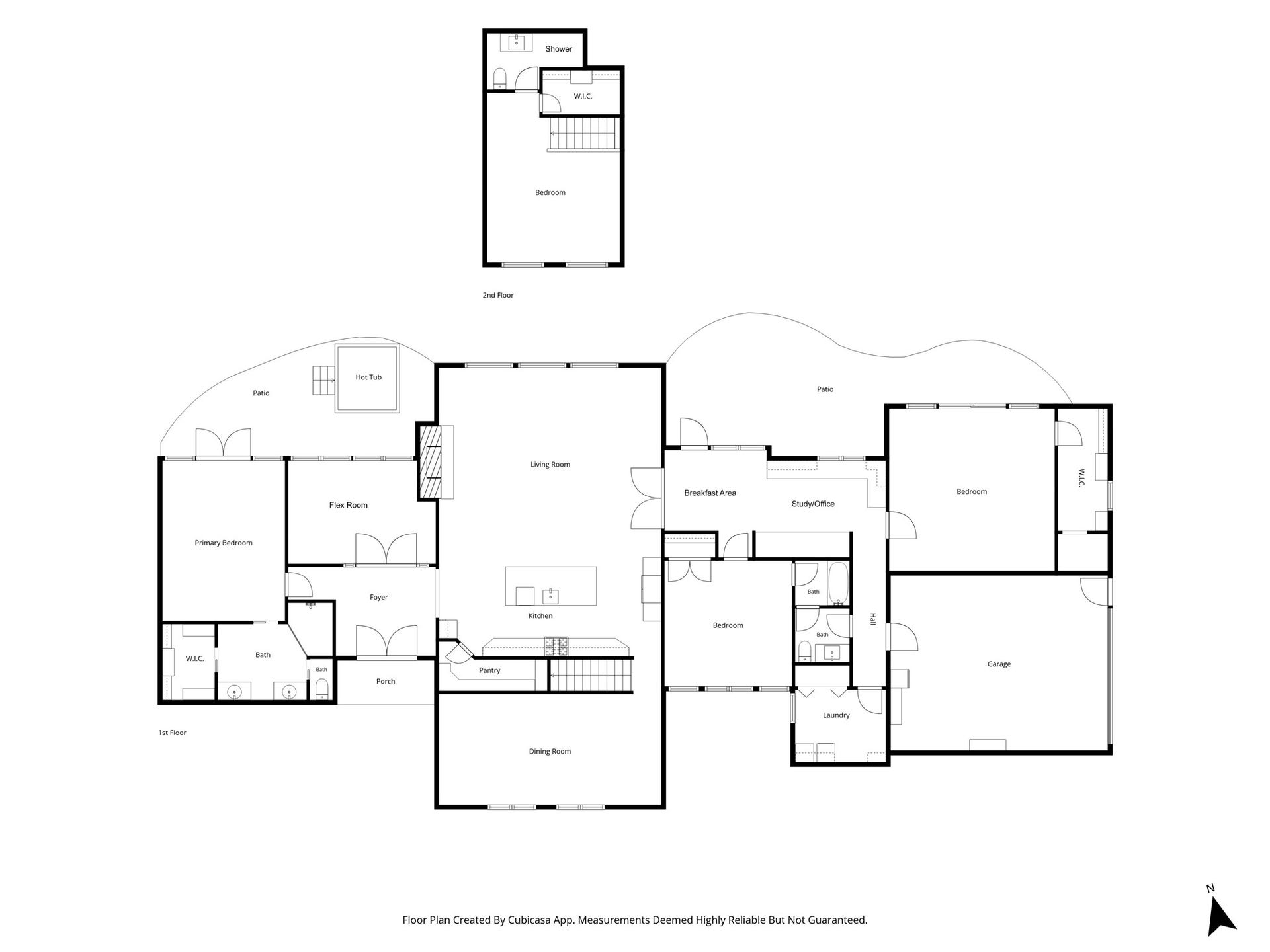 Floor Plan. All Information Deemed Reliable but not Guaranteed.