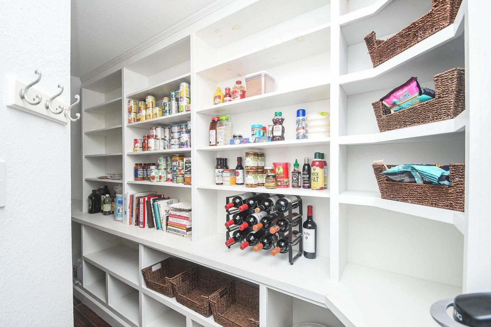 Large Walk-In Pantry.