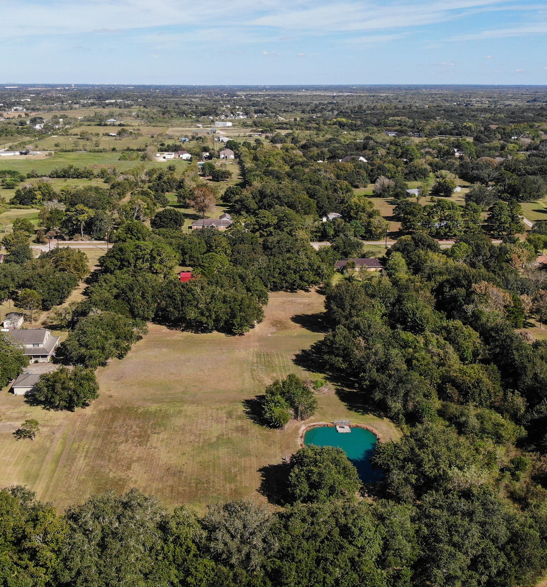 4430 Spears Road, #CR872, Manvel, TX 77578 Aerial view from back of property