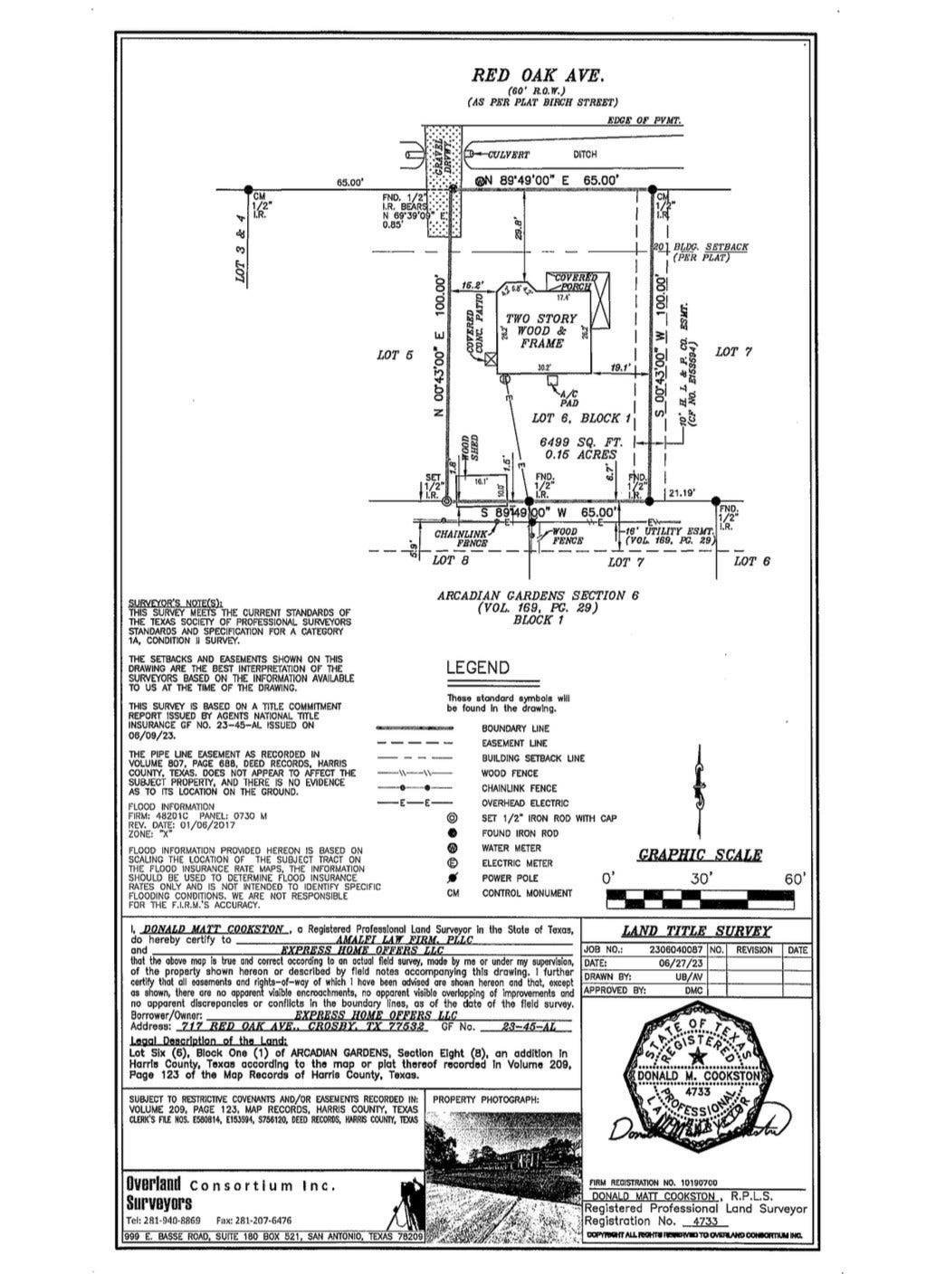 717 Red Oak Avenue, Crosby, TX 77532 717 Red Oak Avenue, Crosby, TX 77532