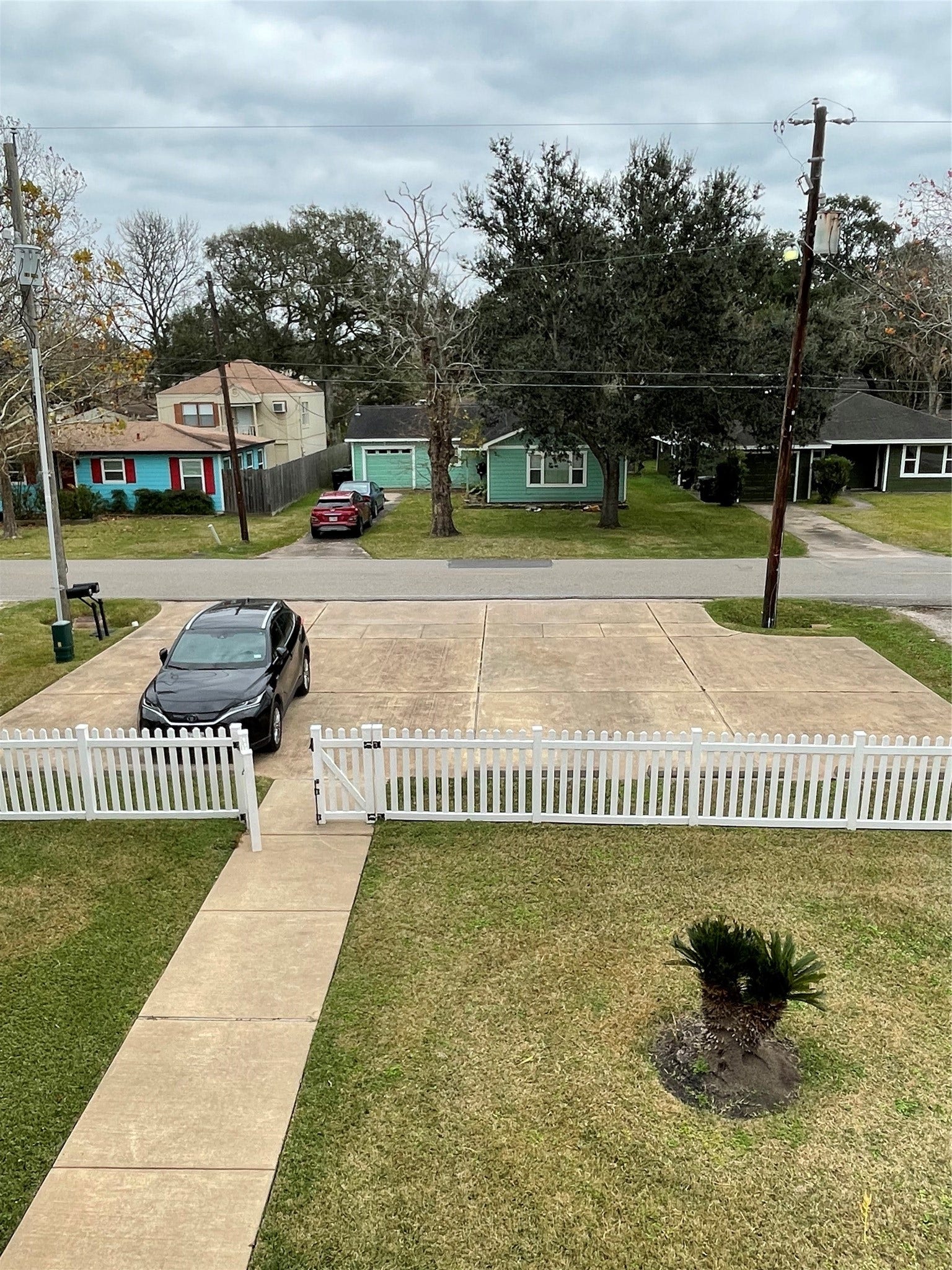 1018 S Booth Lane, Alvin, TX 77511 View from Unit B Deck