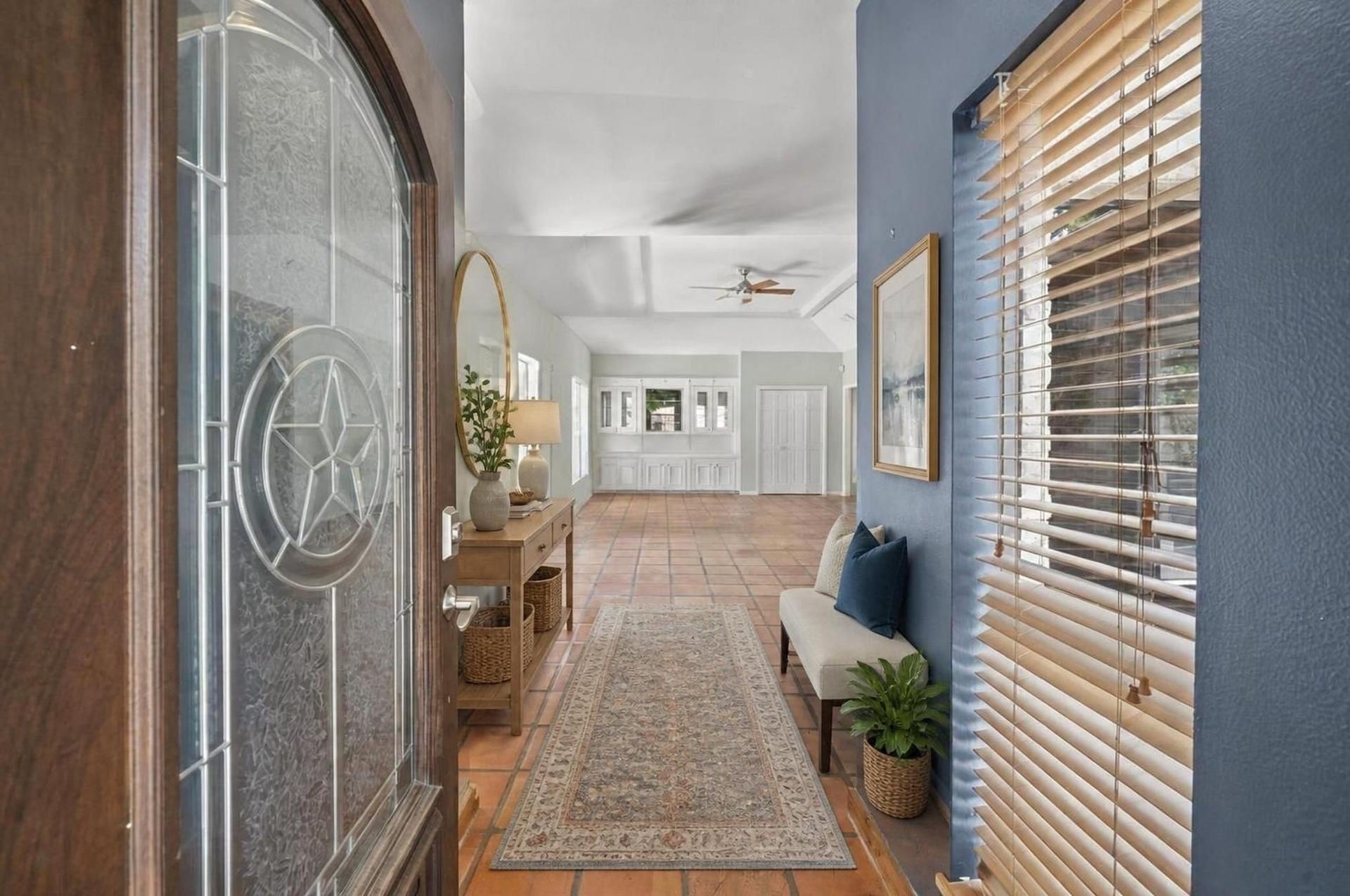 11807 Carriage Hill Drive, Houston, TX 77077 Entry / Foyer - Virtually staged.