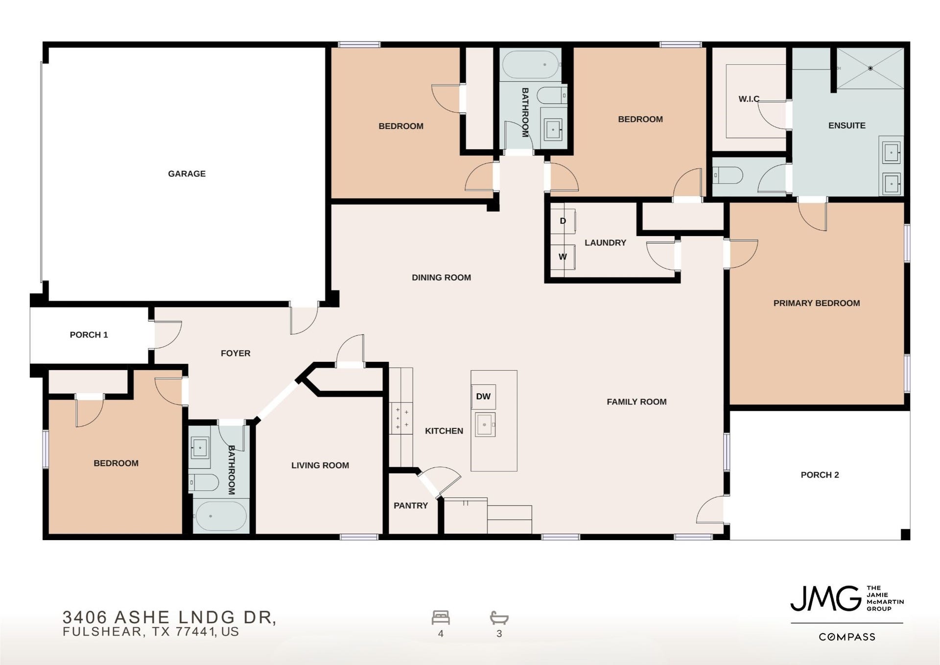 3406 Ashe Landing Drive, Fulshear, TX 77441