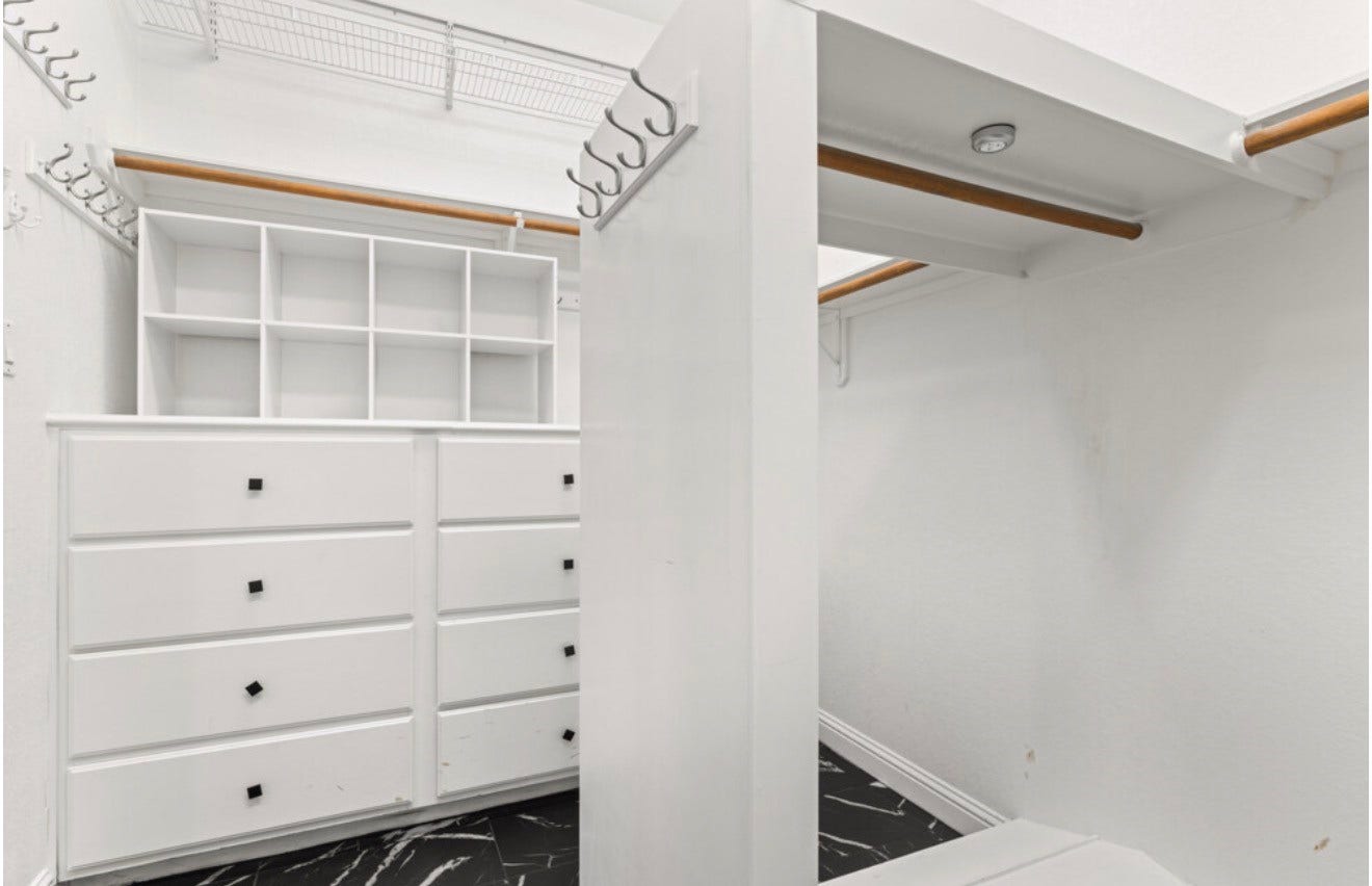 2831 Hazy Hillside Court, Houston, TX 77345 Built in drawers - 2 large primary closets