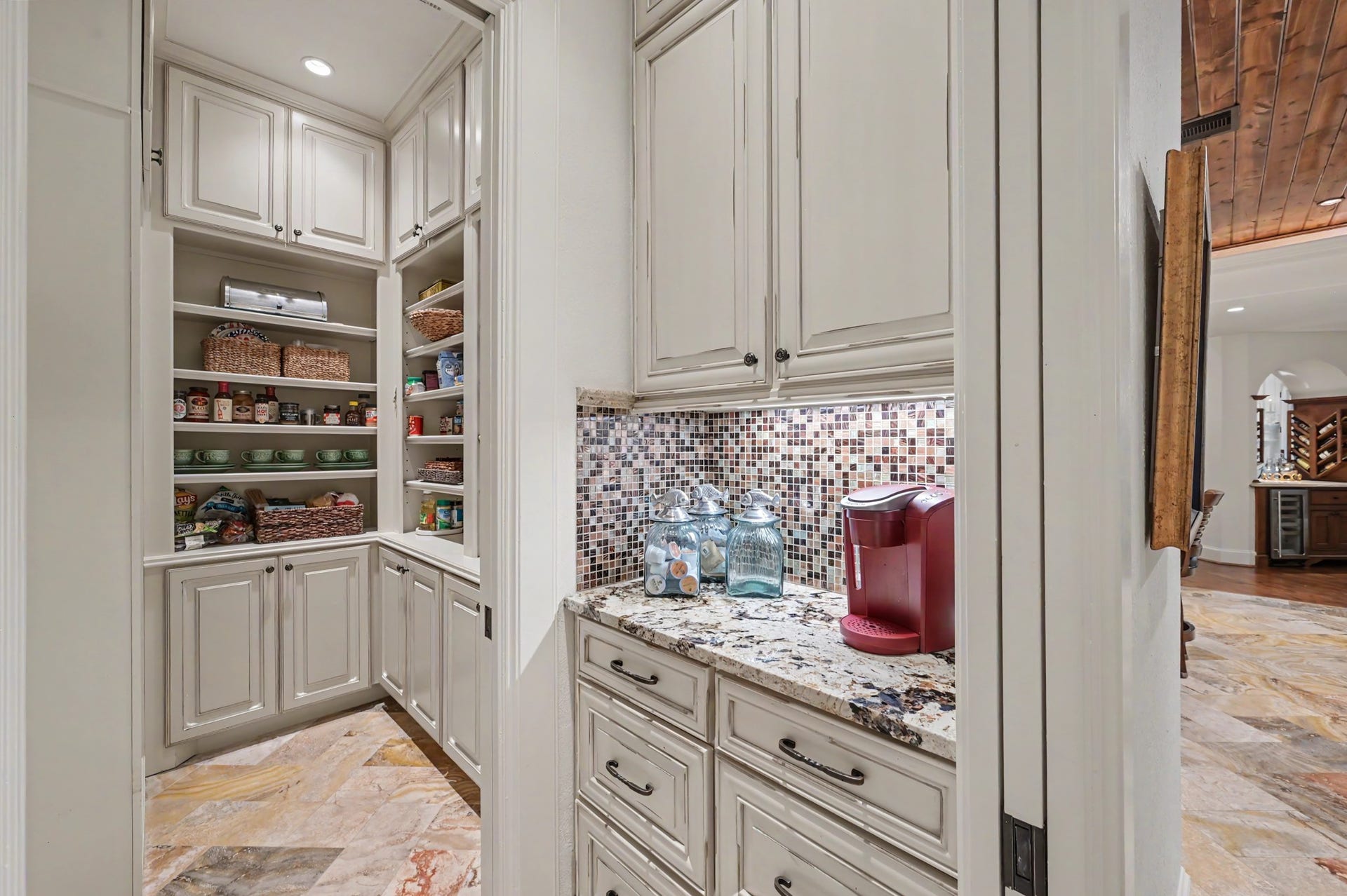 Large walk in pantry