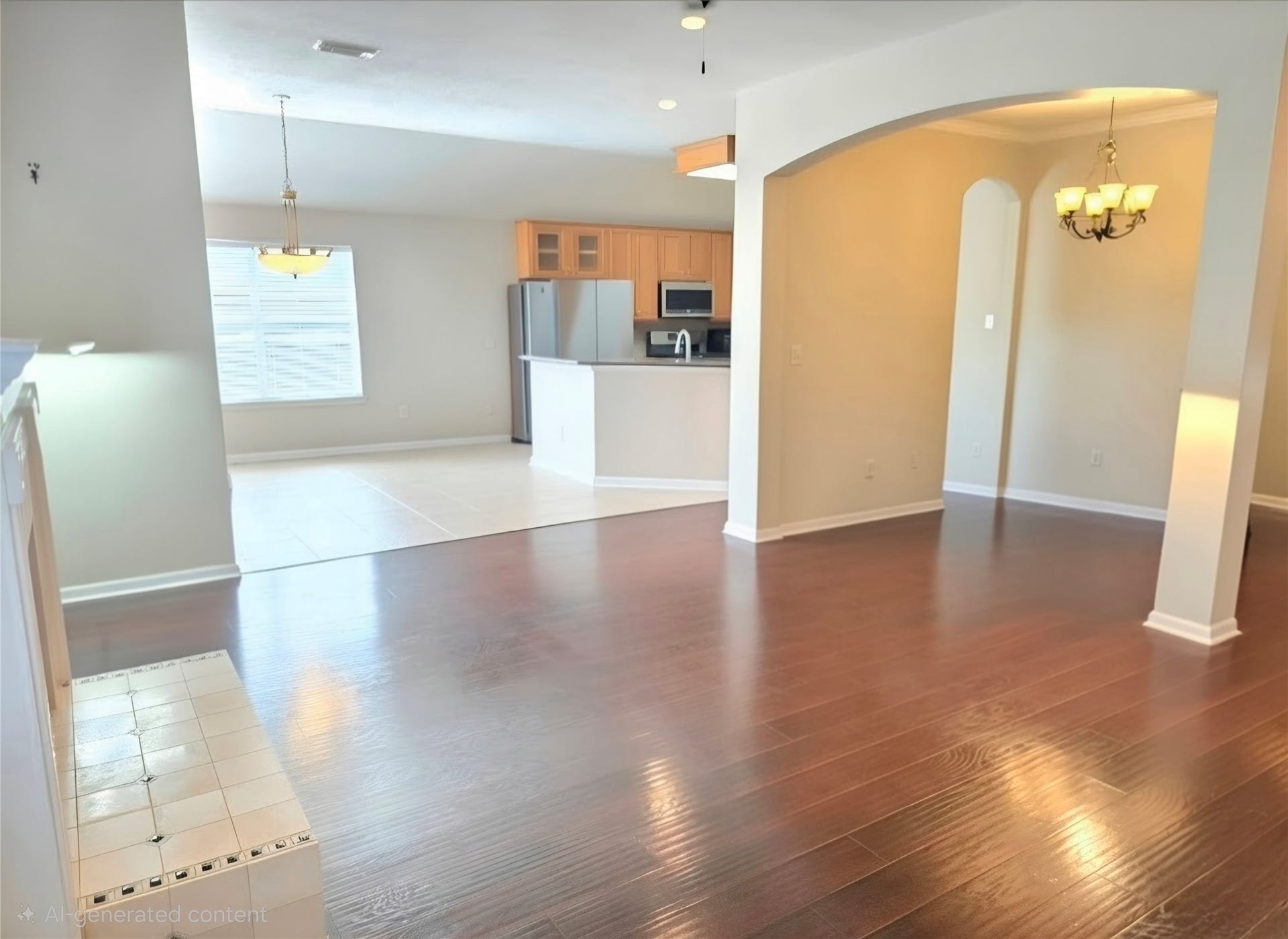 220 April Waters Drive W, Montgomery, TX 77356 AI generated view with no furnishings