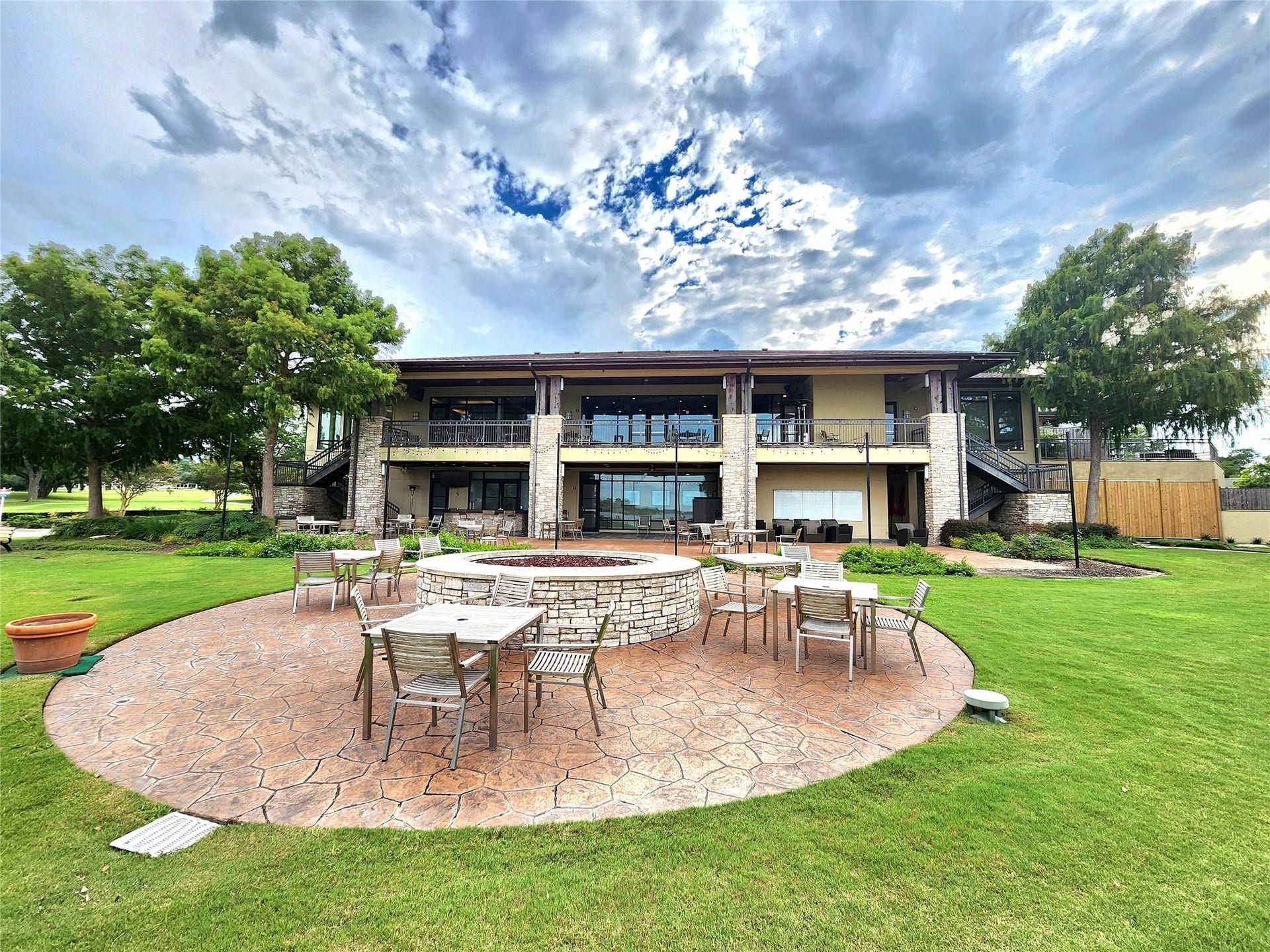 220 April Waters Drive W, Montgomery, TX 77356 Fabulous firepit and patio where there are frequent party on the patio nights to dance the night away
