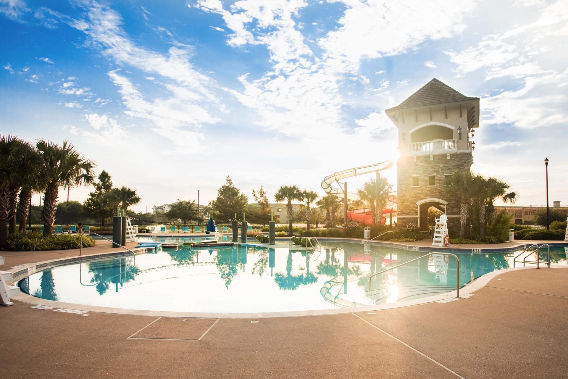 5103 Jackson Ponds Court, Sugar Land, TX 77479 This community offers a pool with a large, winding water slide.