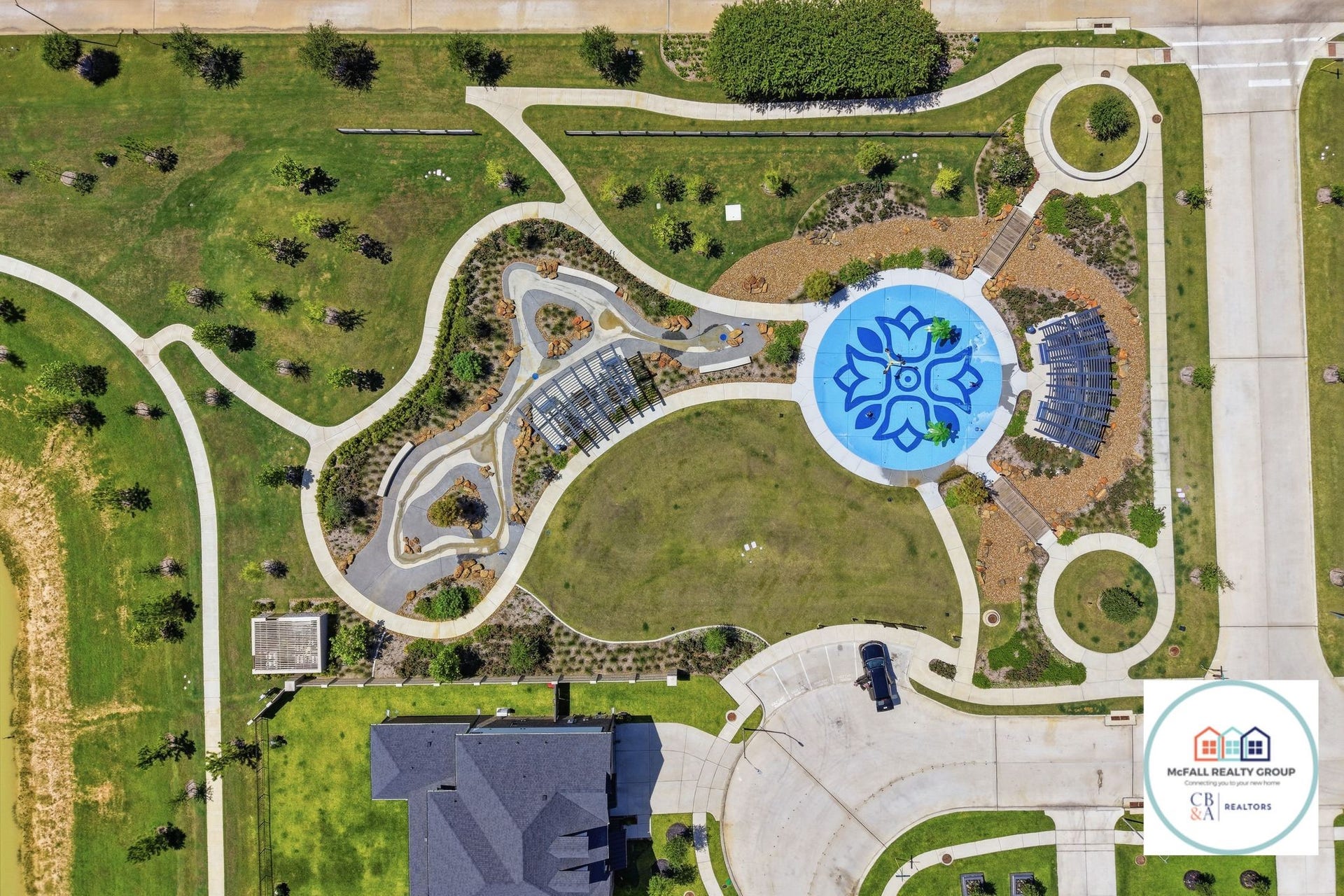19314 Trotting Green Trail, Tomball, TX 77377 The splash pad is a hit with the kids!