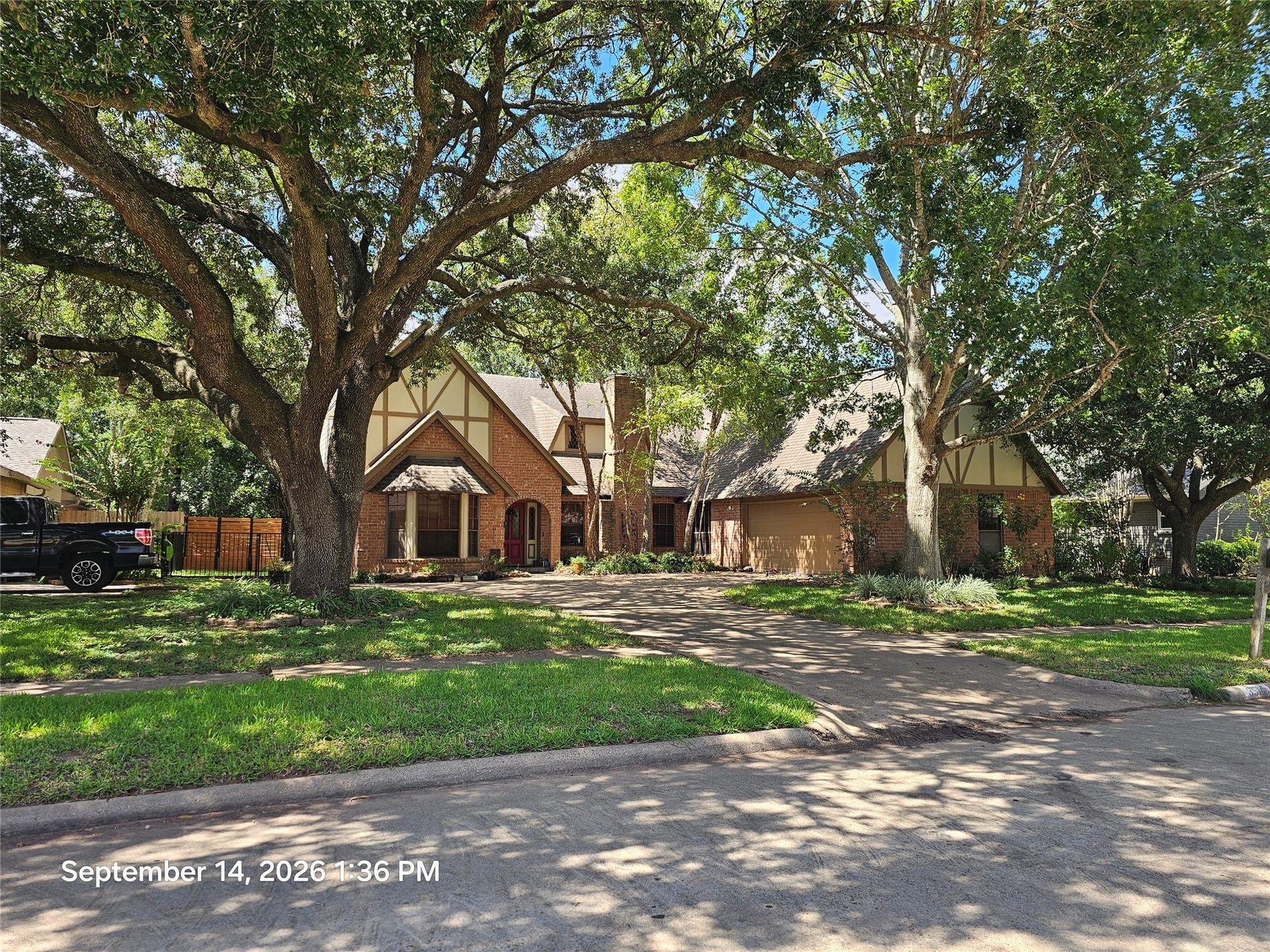 3514 E Creek Club Drive, Missouri City, TX 77459 Enclosed back patio for when you want to sit outside . Redone in hardiplank