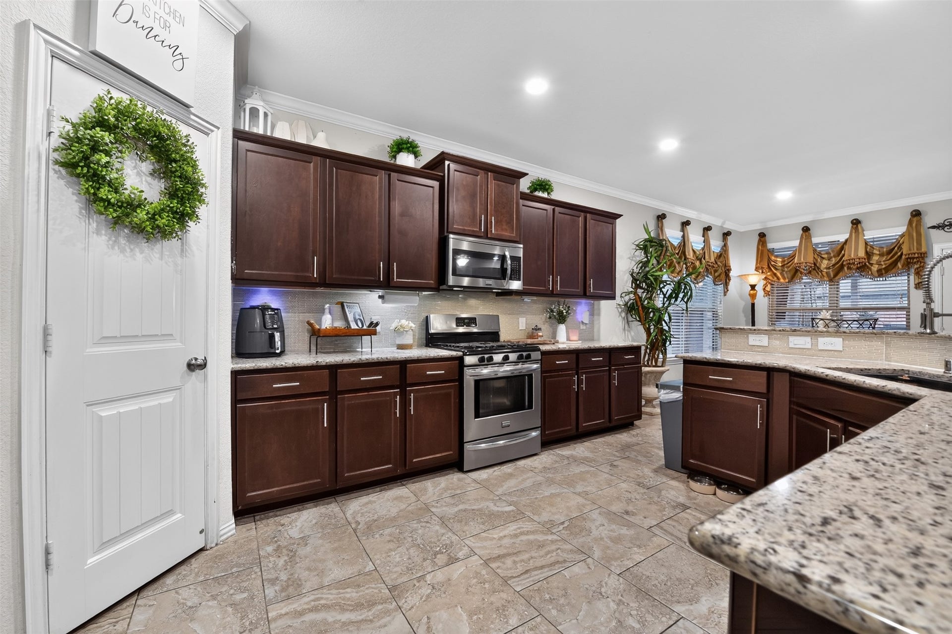 Big open kitchen