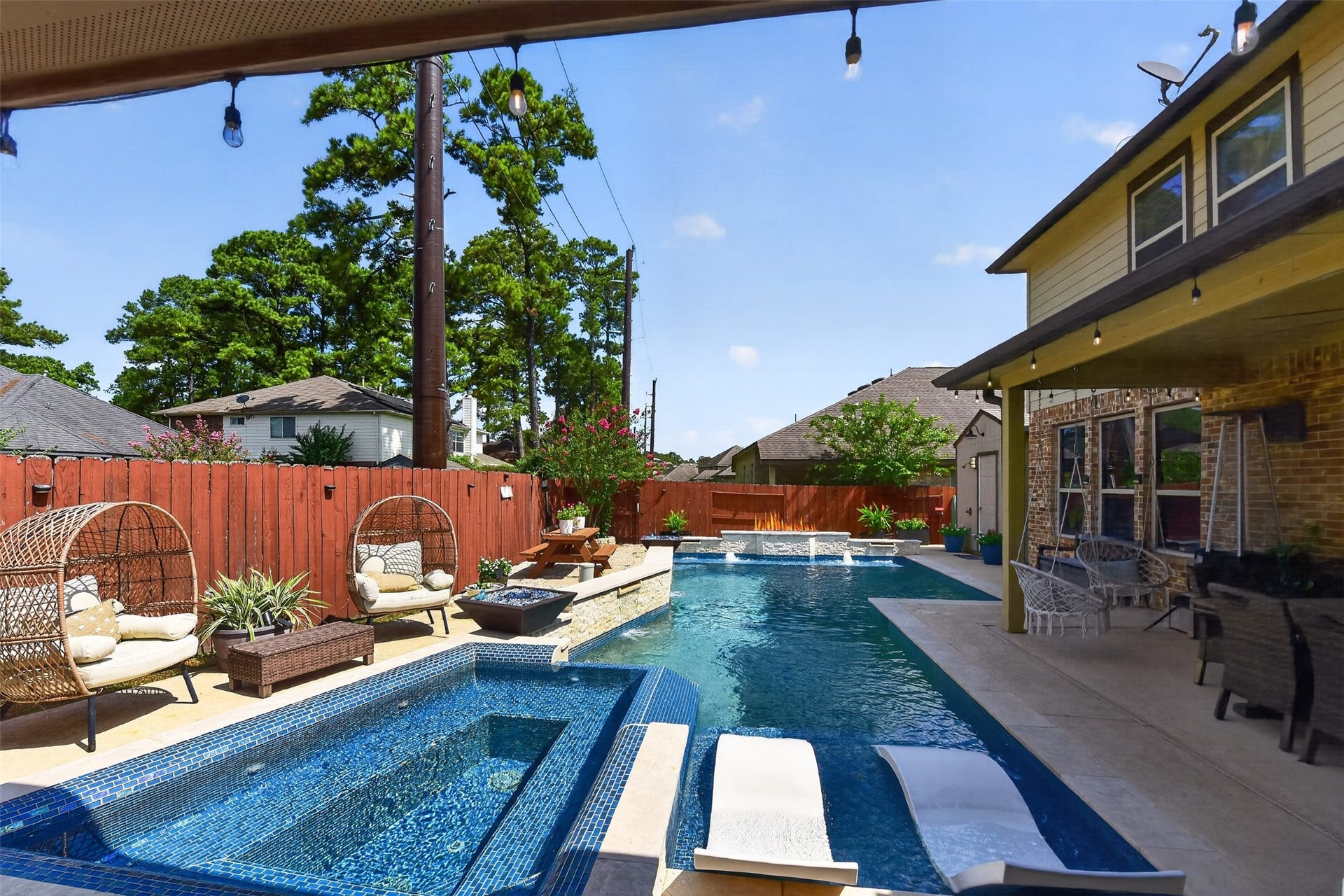 A villa in your backyard