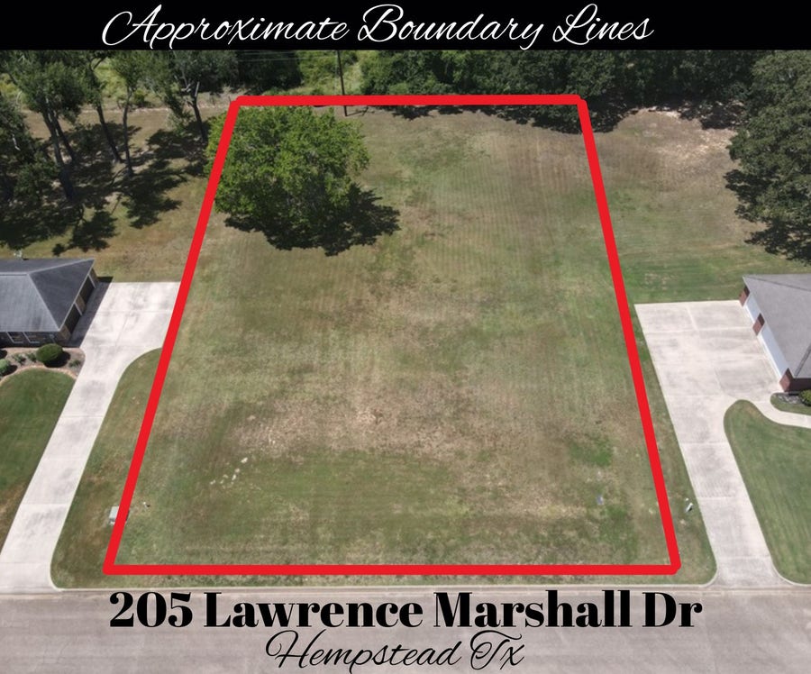 Property photo for 205 Lawrence Marshall Dr, Hempstead, TX
