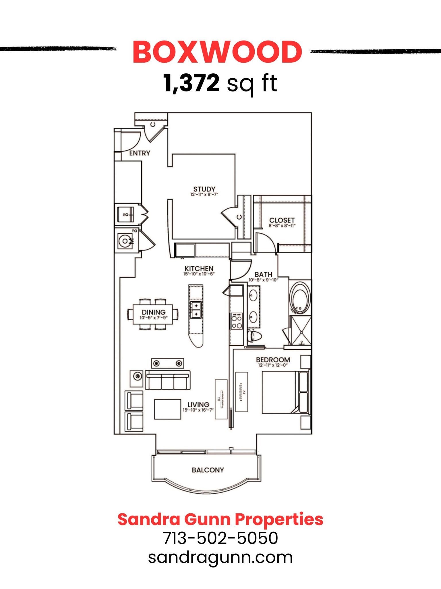 1400 McKinney Street, #1003, Houston, TX 77010 1,372 sq ft floor plan where every space feels intentional. Refined living designed to feel effortless from the moment you arrive home