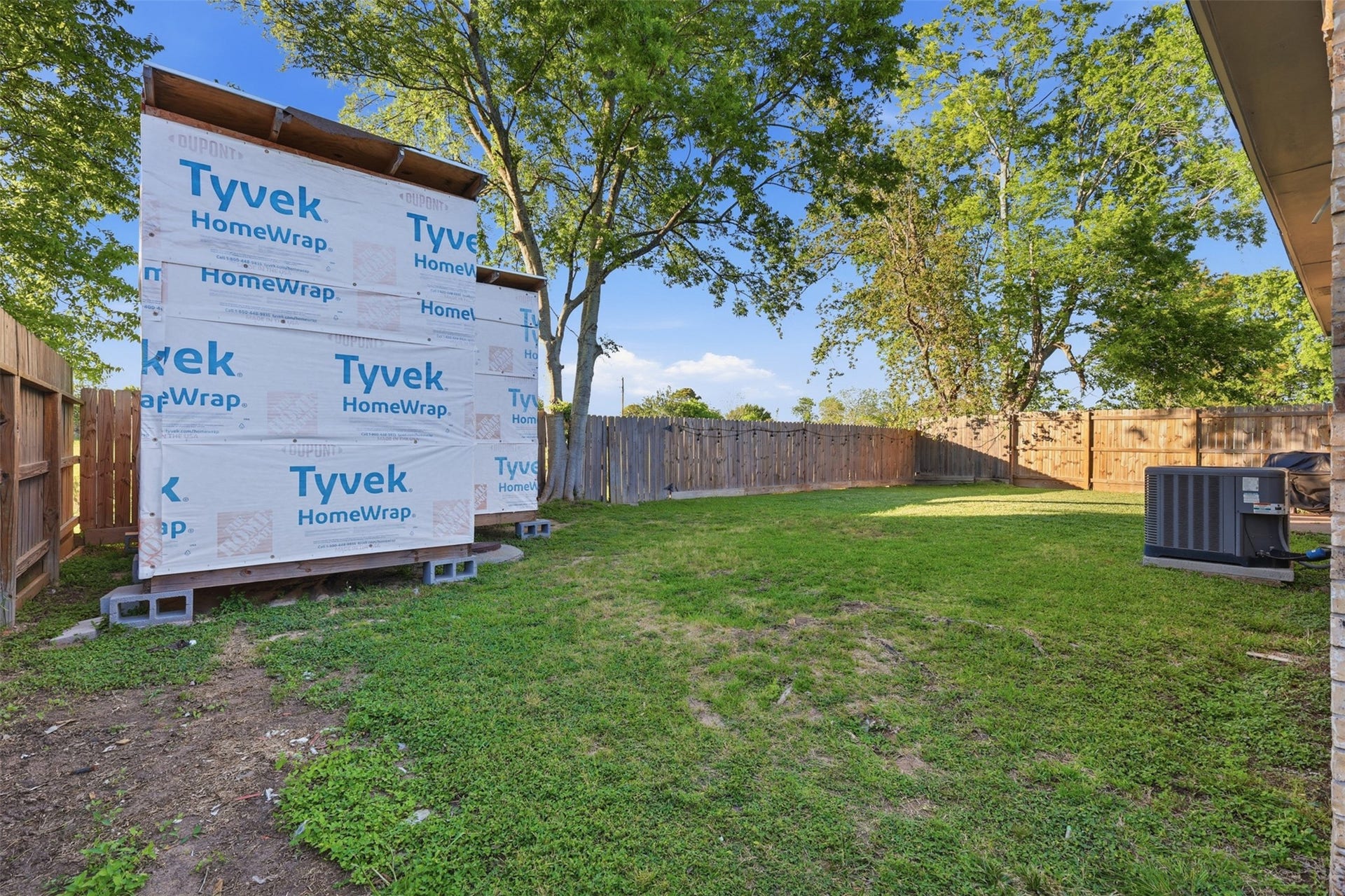 5919 Ollia Circle, Pasadena, TX 77505 shed in process of being complete