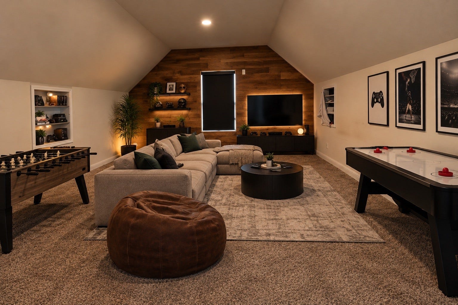 3913 Ginger Fields Court, Pearland, TX 77581 Movie night for the entire family in the Theatre Room