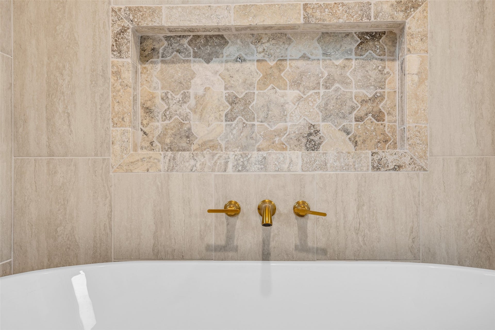 Everything is Custom in this house! Even the niches