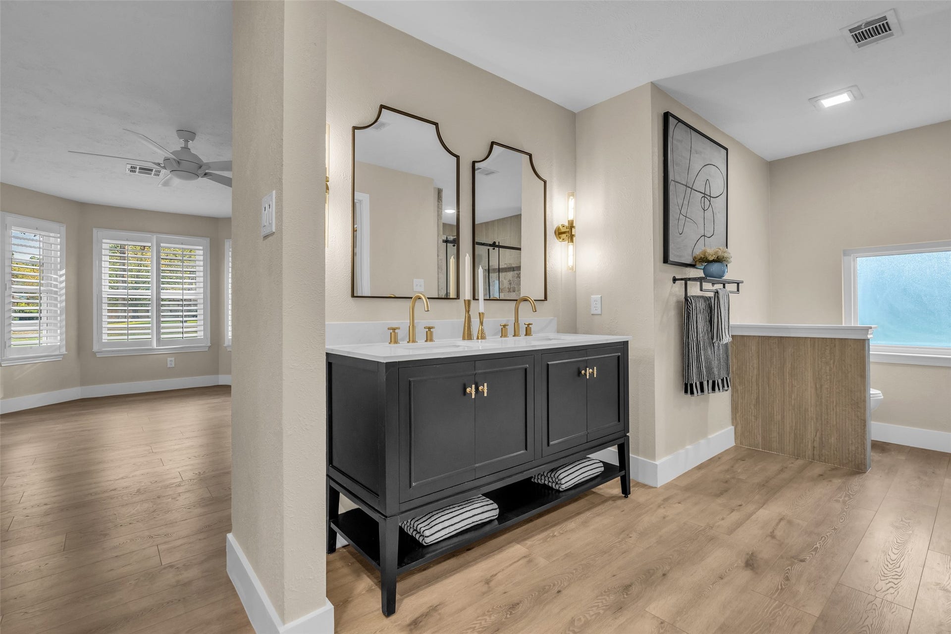 Primary Bath vanity area