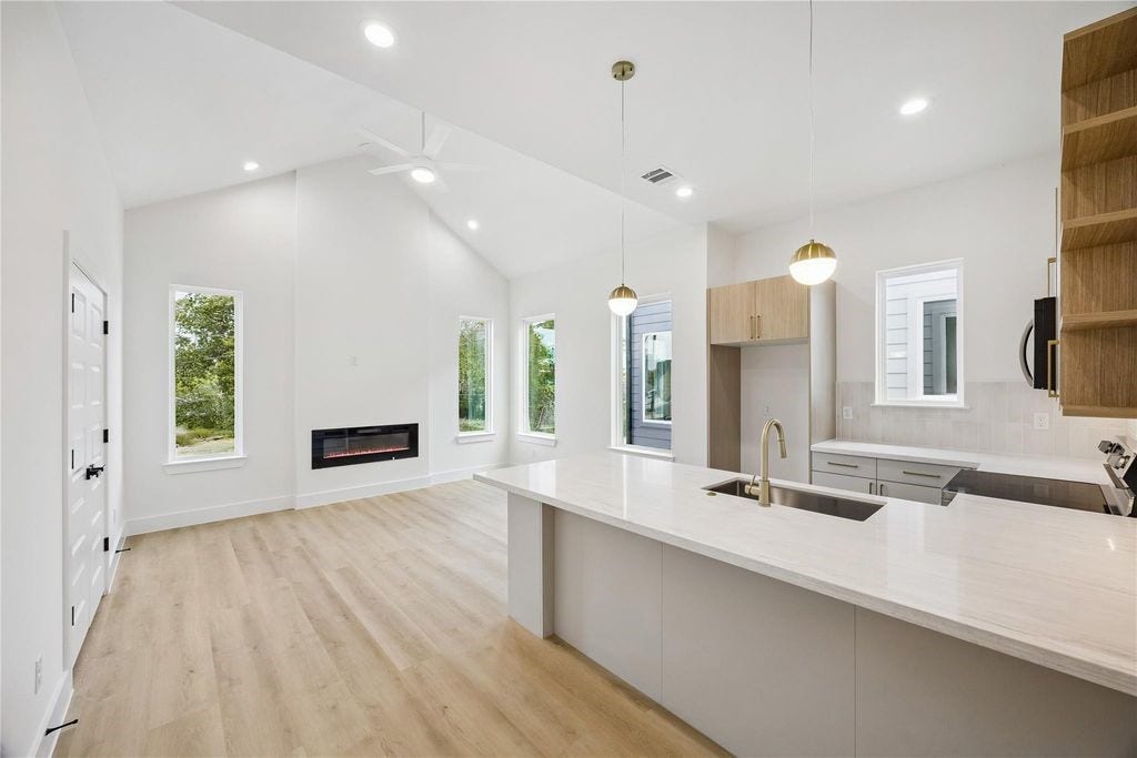 Interior finishes are similar
