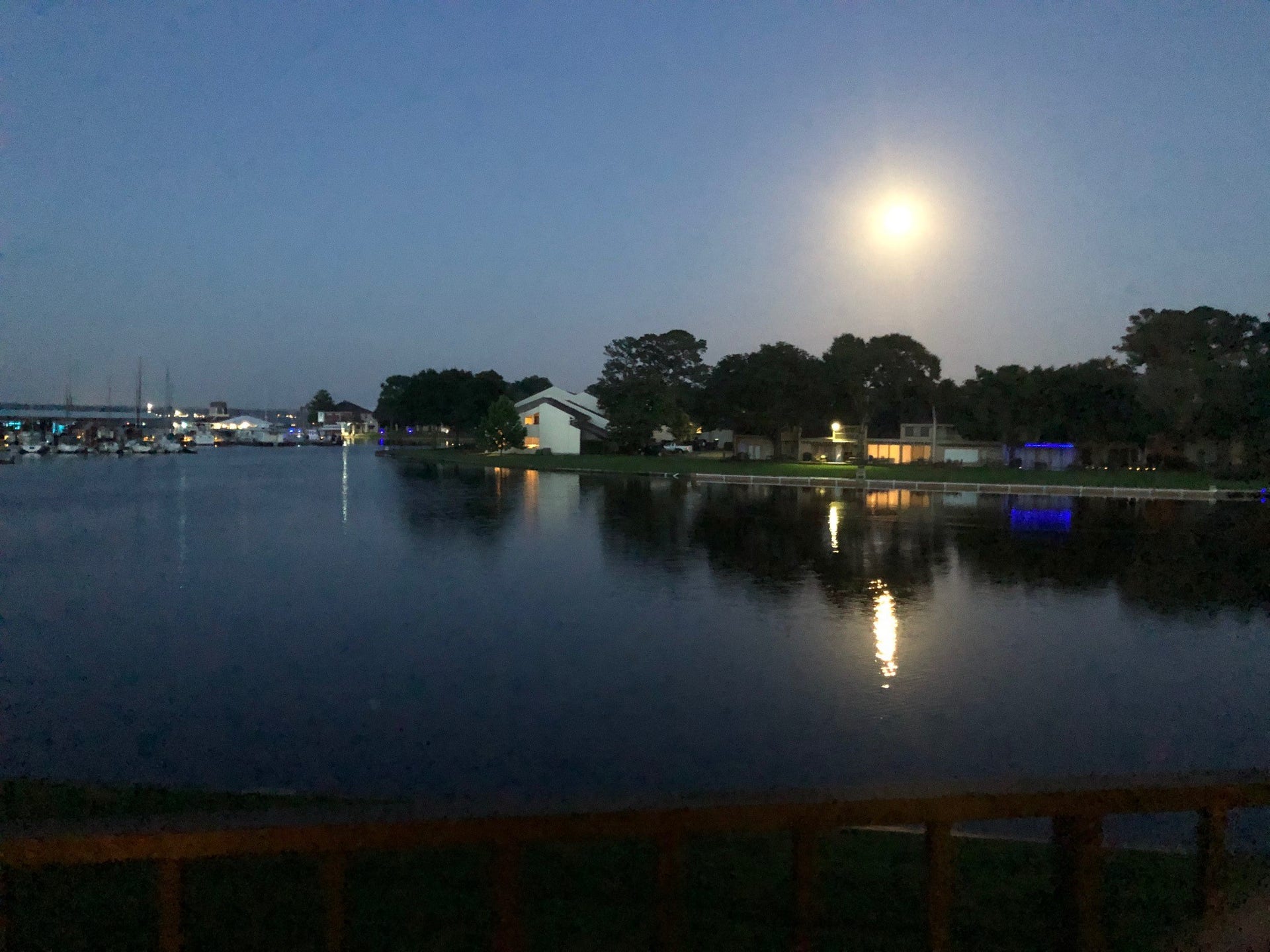 12600 Melville Drive, #203A, Montgomery, TX 77356 Spectaular water front views all night.