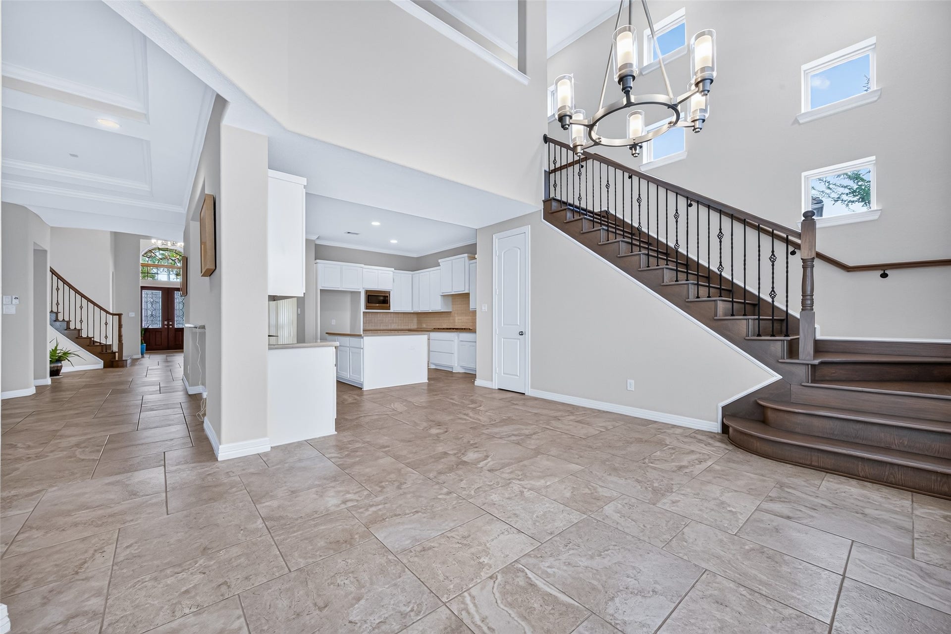 Second staircase just off the kitchen for easy everyday access.