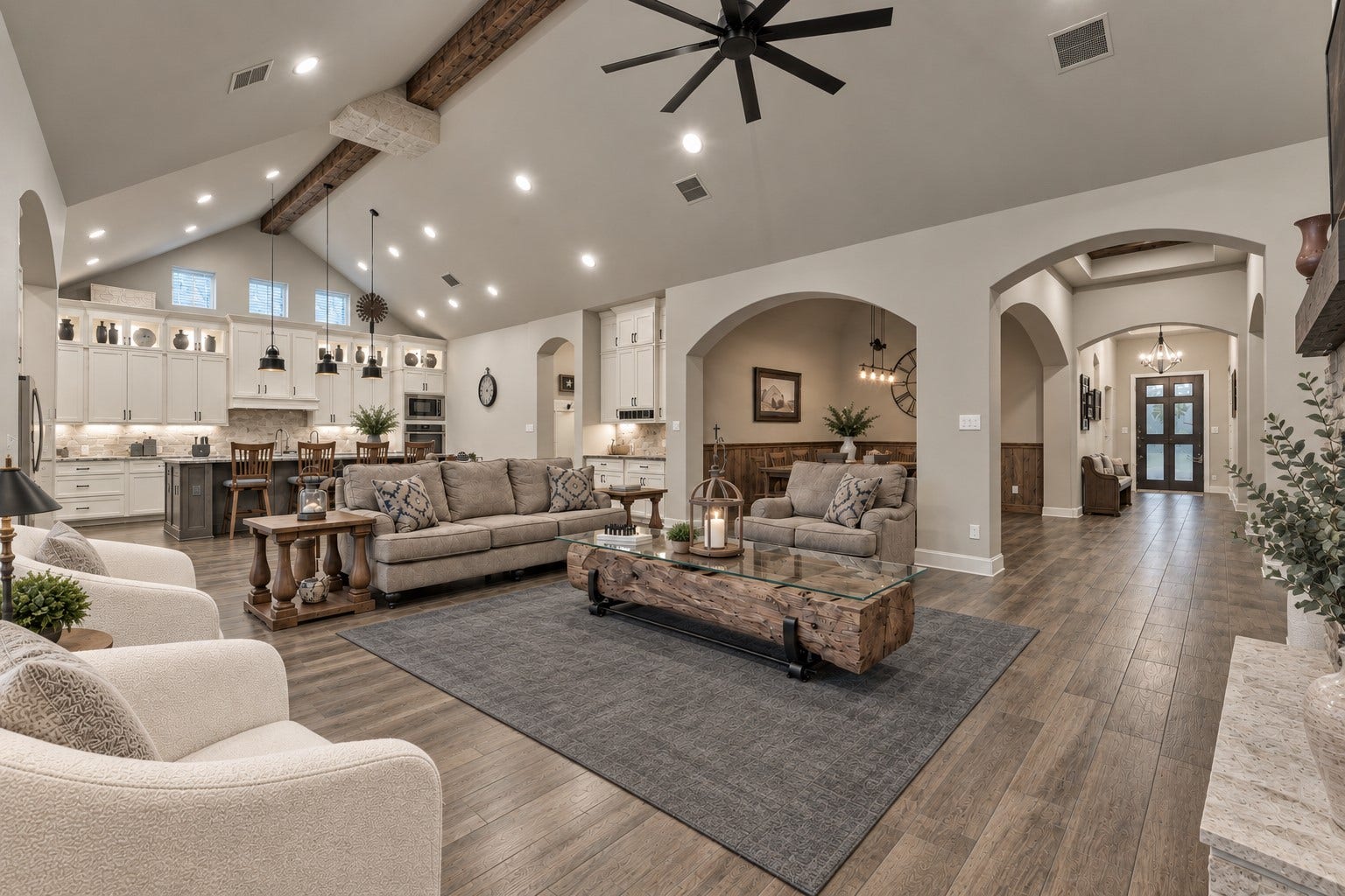 305 Pewter Sky Drive, Montgomery, TX 77316 Perry Homes highly sought-after one-story floor plan