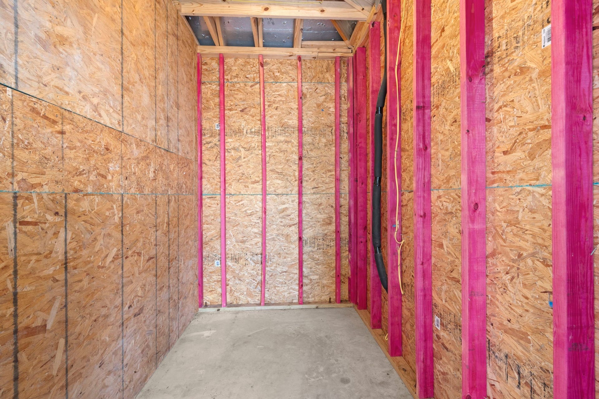 storage room off the back of the home!