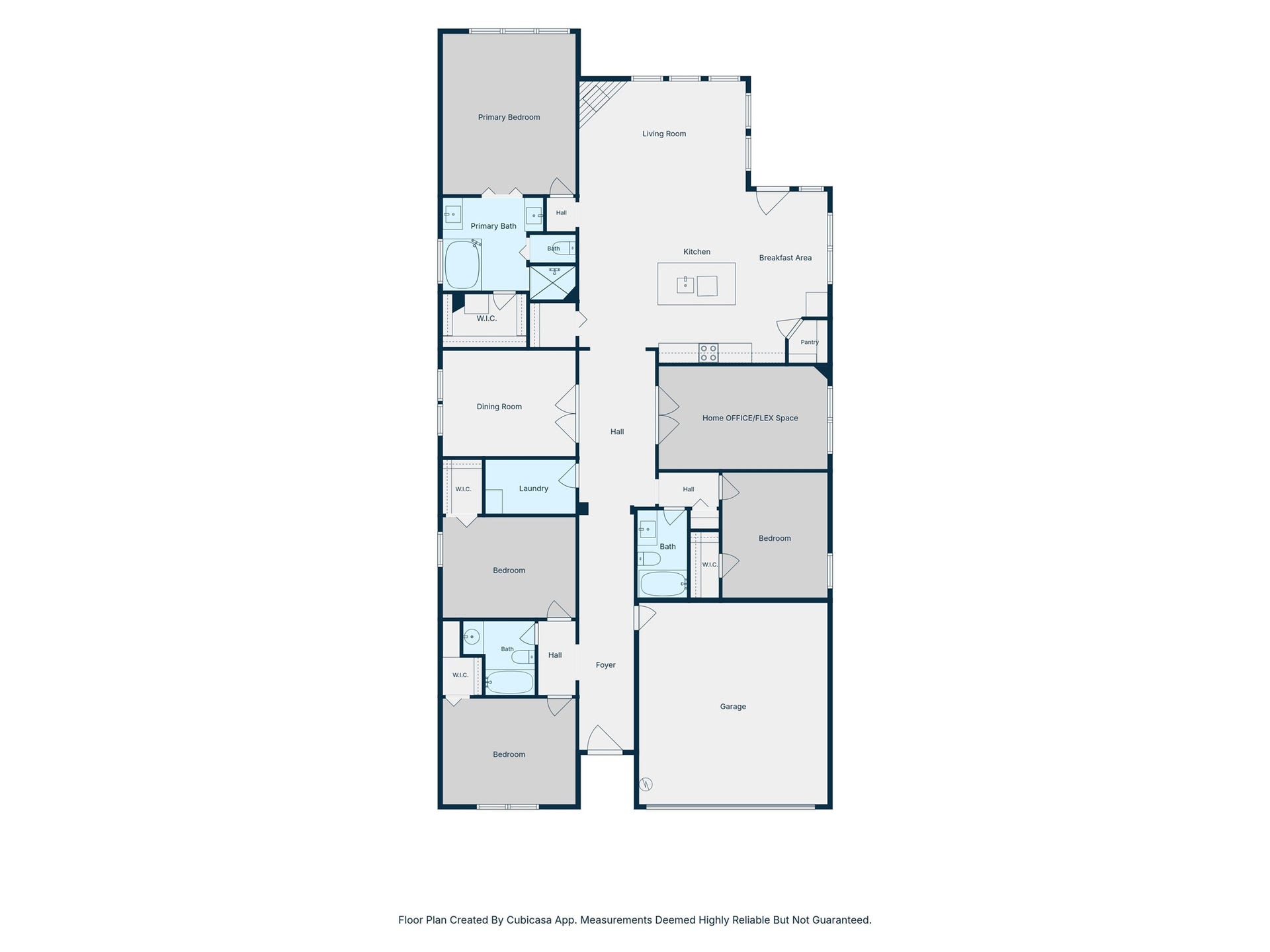 726 Fall Rock Branch Drive, Conroe, TX 77304 Floorplan