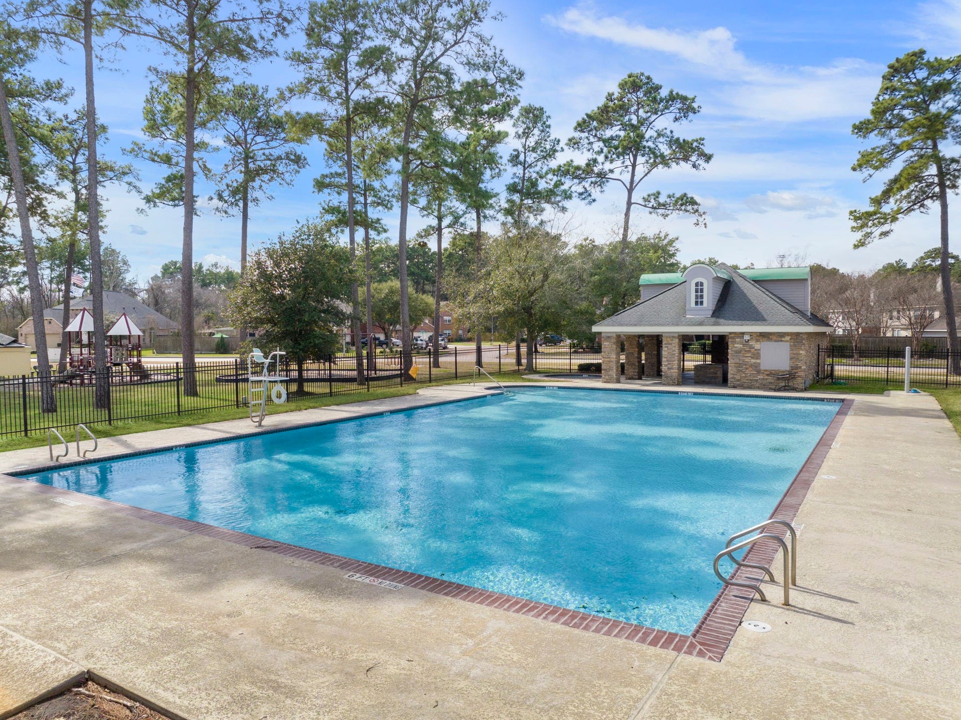 2819 Bradbury Hills Drive, Spring, TX 77373 Dive into relaxation and community spirit with this inviting pool, nestled amidst lush greenery and offering the perfect backdrop for leisure and social gatherings.