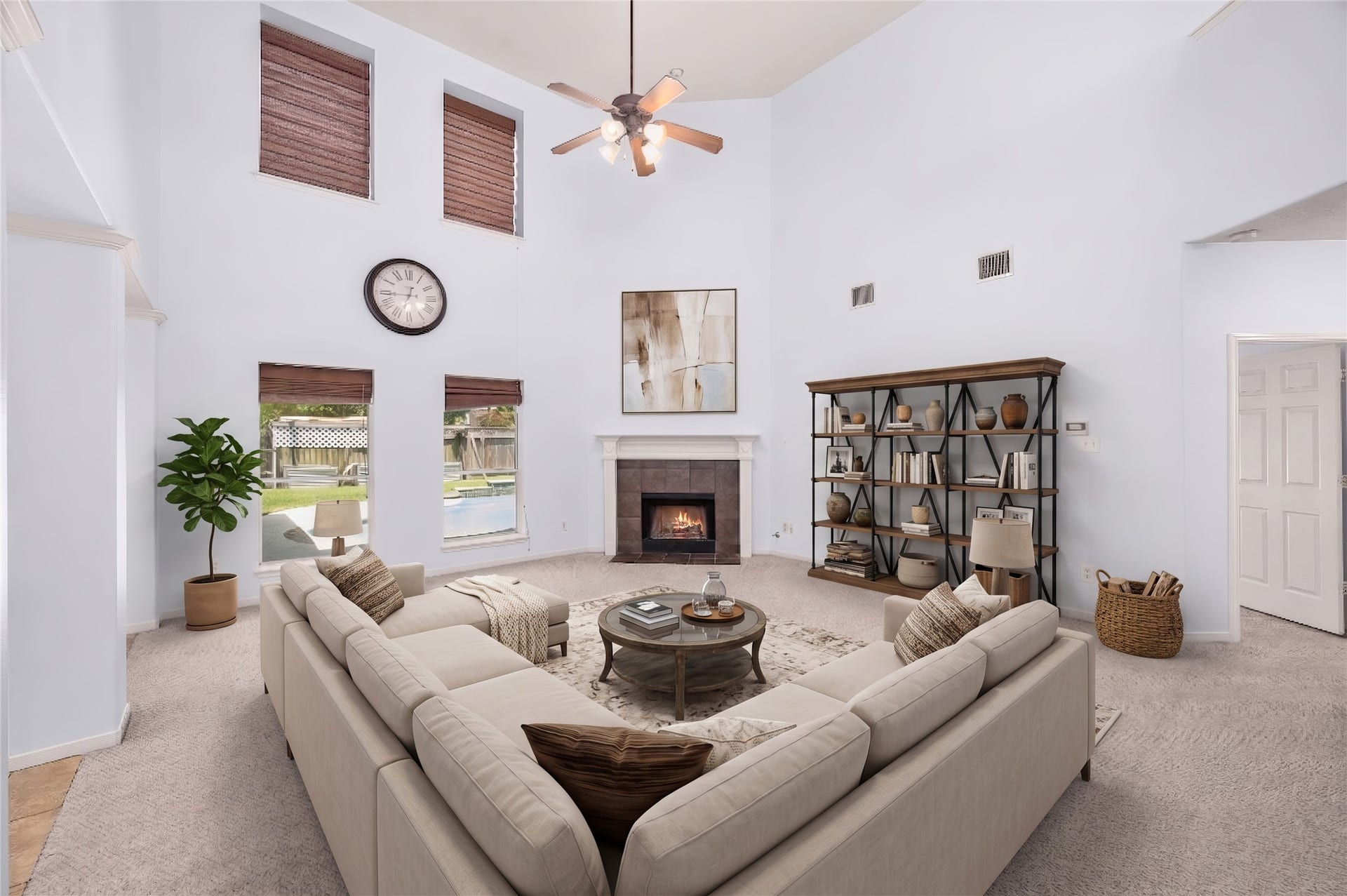 2322 Pine Brook Drive, Deer Park, TX 77536 Virtually staged