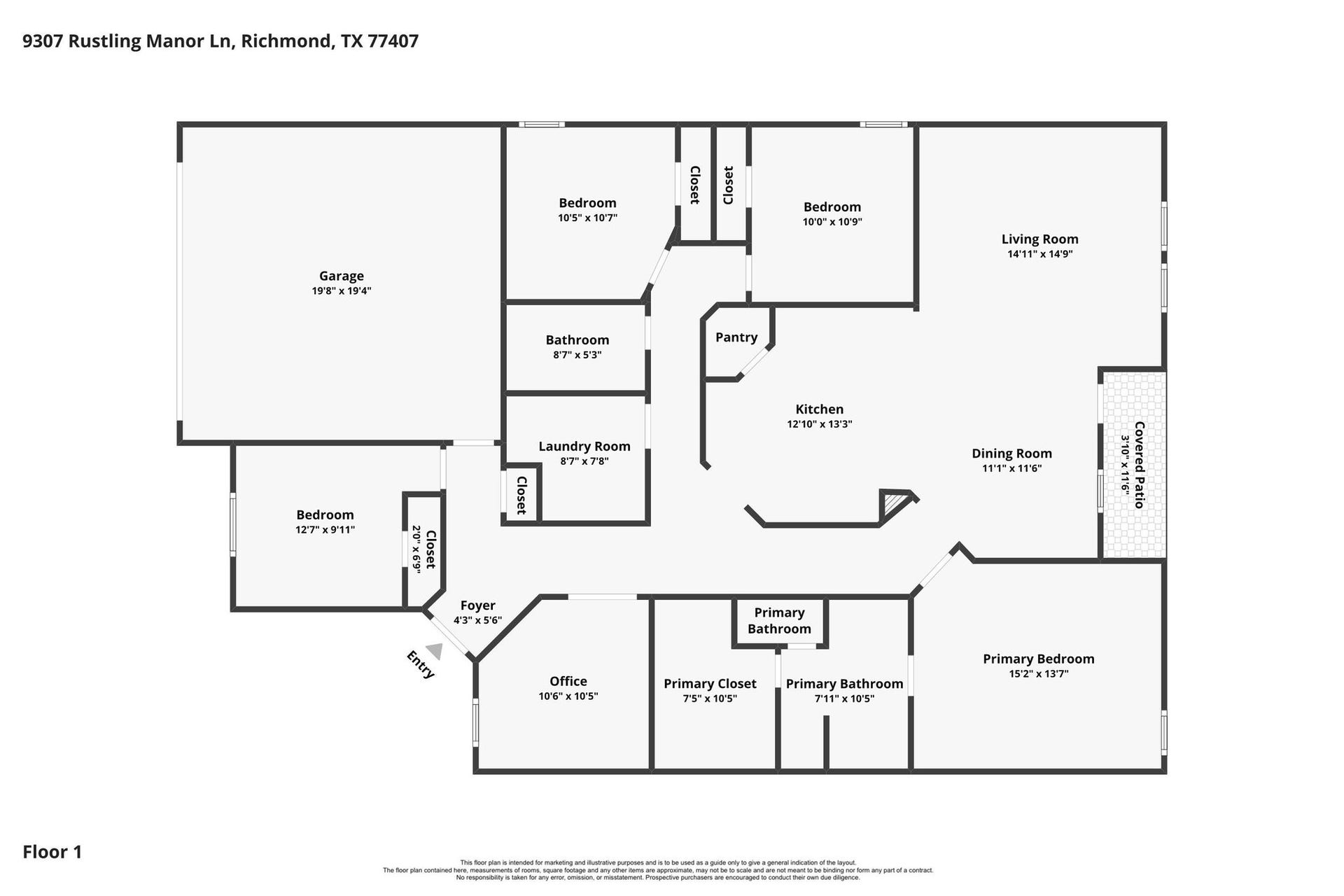 9307 Rustling Manor Lane, Richmond, TX 77407
