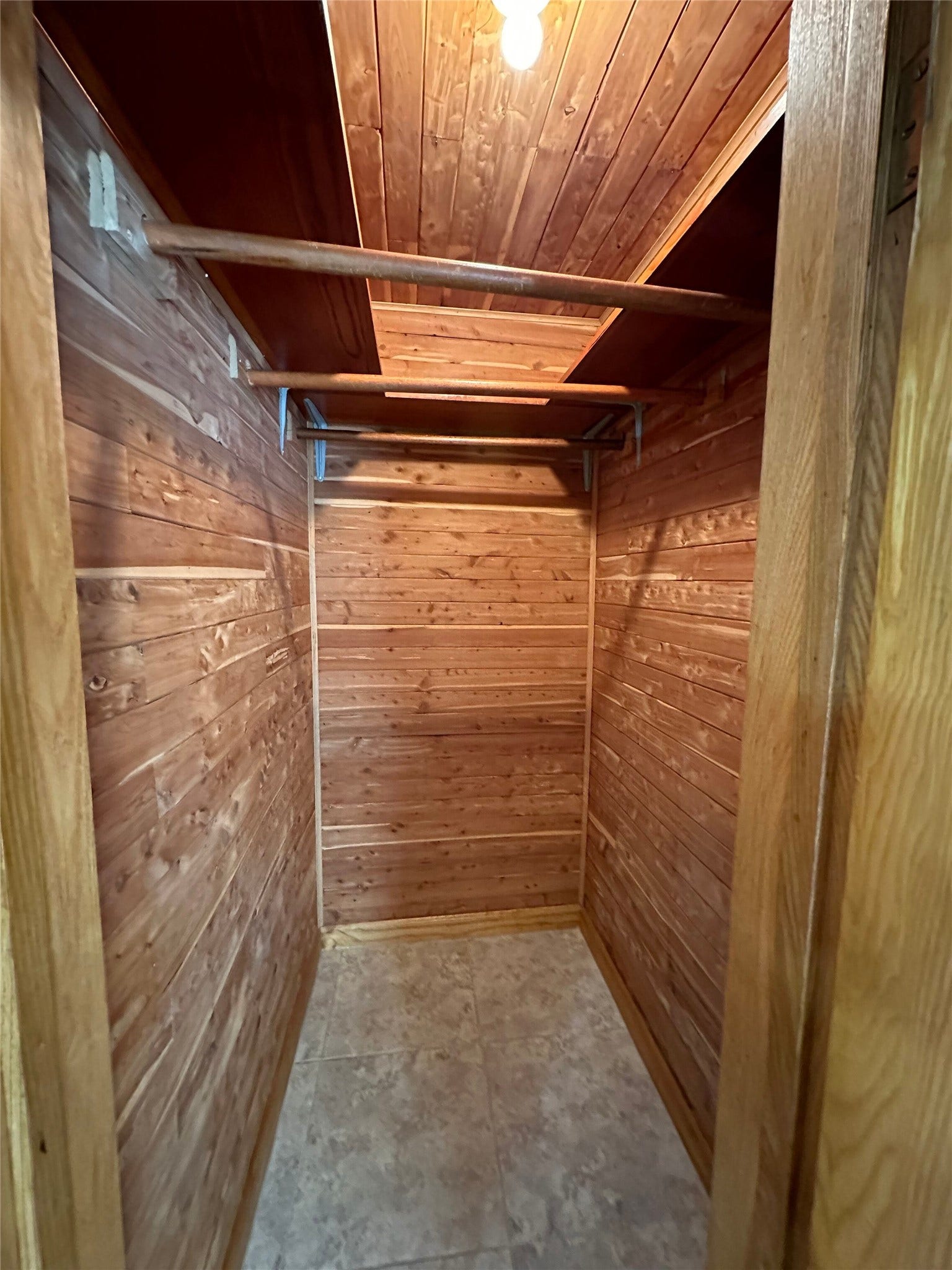 Look at this custom cedar closet that the original owners put in!