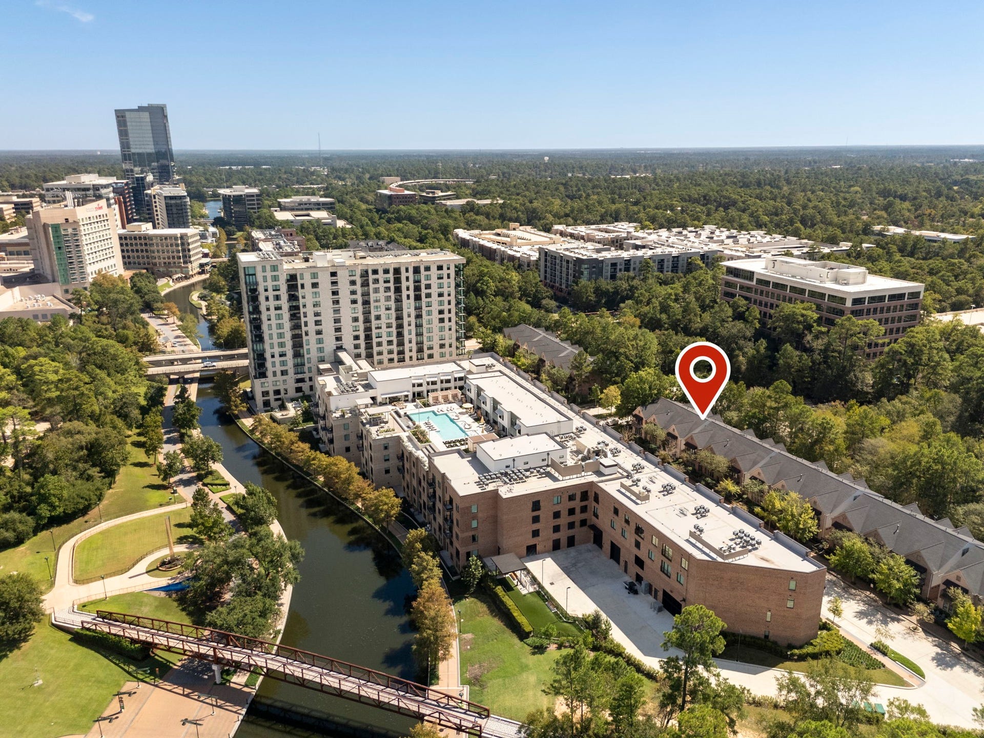 24 Riva Row, Spring, TX 77380 Live where The Woodlands comes to life, just steps from The Waterway, the Cynthia Woods Mitchell Pavilion, Town Green Park, and the Riva Row Boat House.