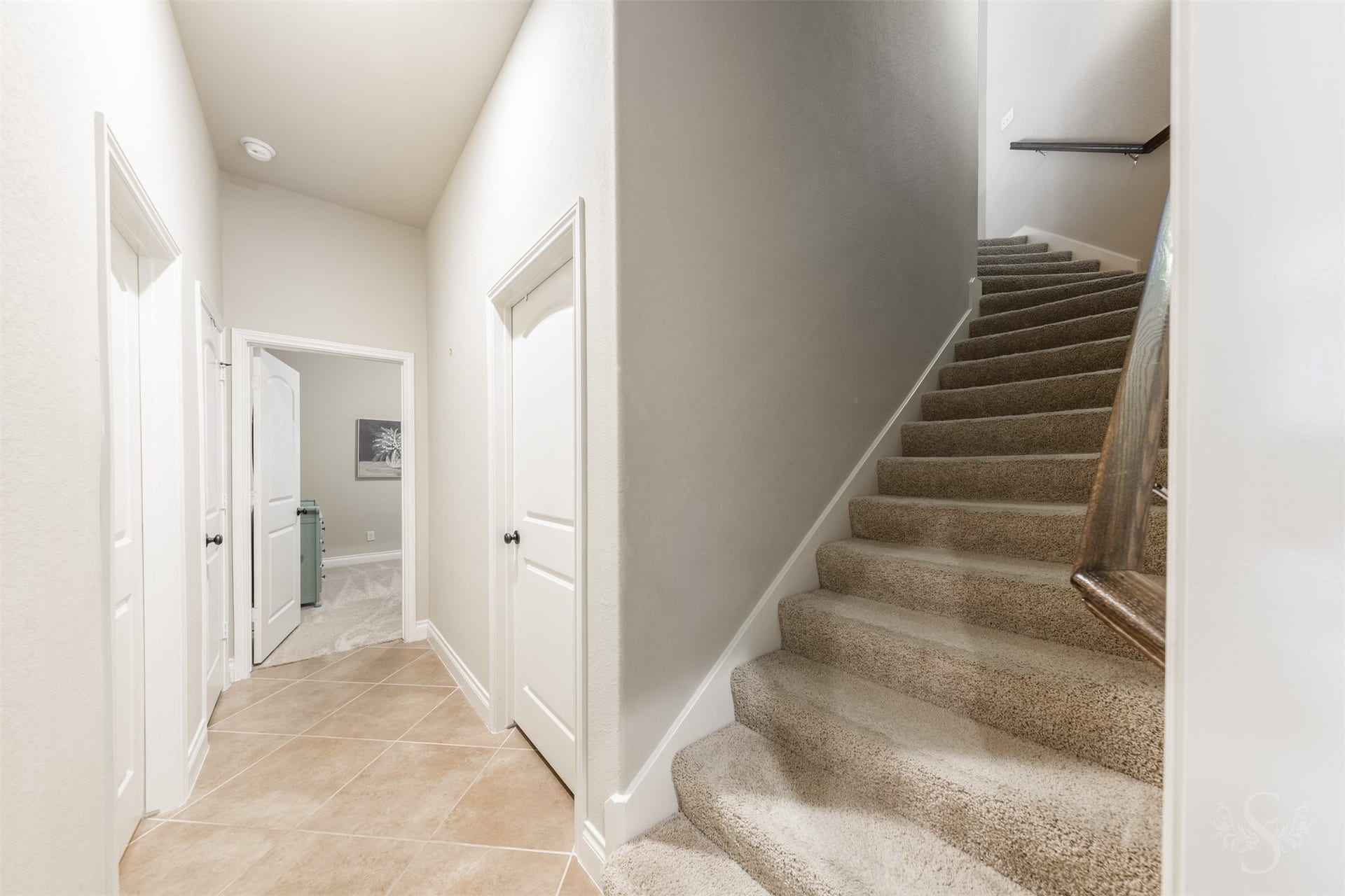 5219 Kenton Place Lane, Fulshear, TX 77441 Tucked off the hallway, the carpeted staircase leads to the homes upstairs retreat. A spacious game room and separate media room provide a wonderful destination for family fun and entertaining friends.
