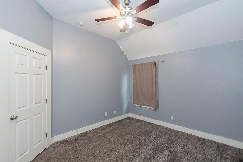 One of the secondary bedrooms