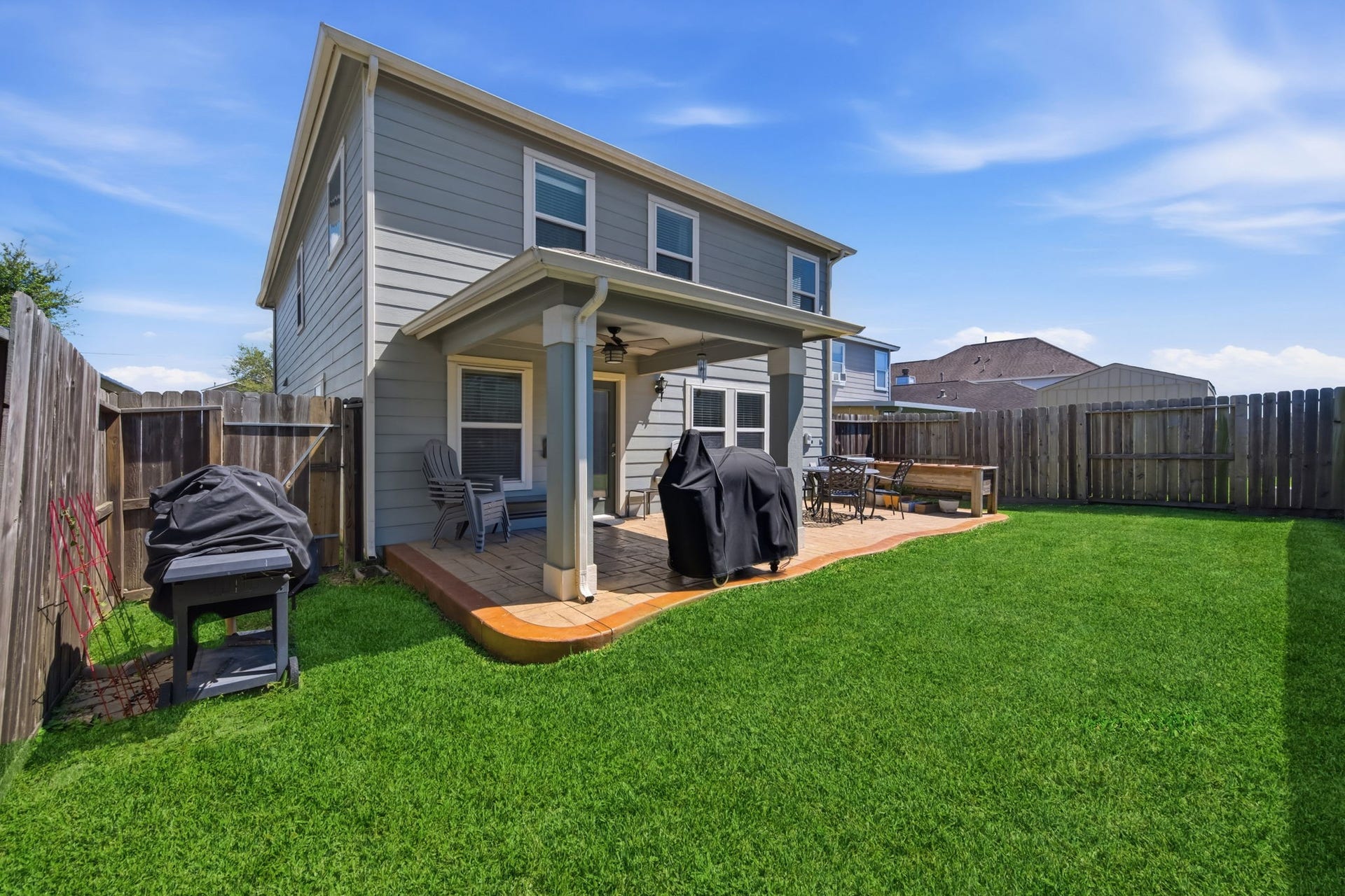 6615 Green Pear Lane, Houston, TX 77049 Backyard