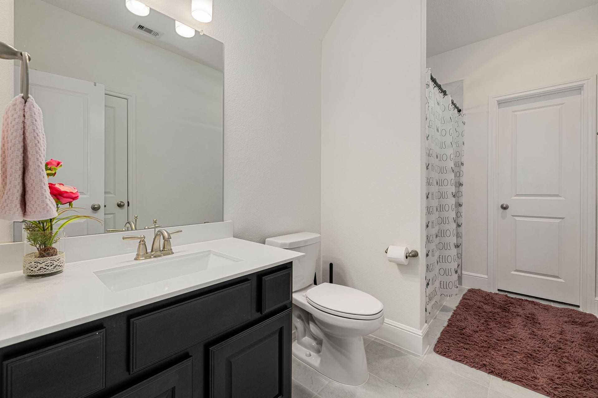 6903 Shoreline View Drive, Katy, TX 77493 Sleek vanity with modern faucet!