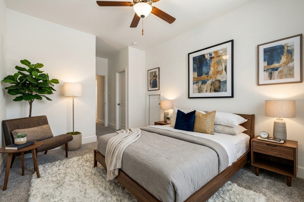 6903 Shoreline View Drive, Katy, TX 77493 Bedroom offers a tranquil atmosphere!