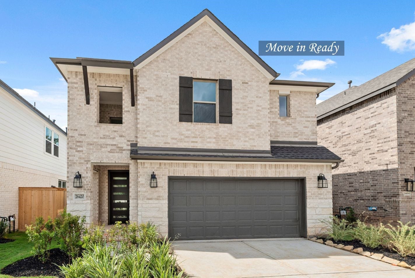 Move in Ready. Westin Homes *New Construction* Terrace Plan.