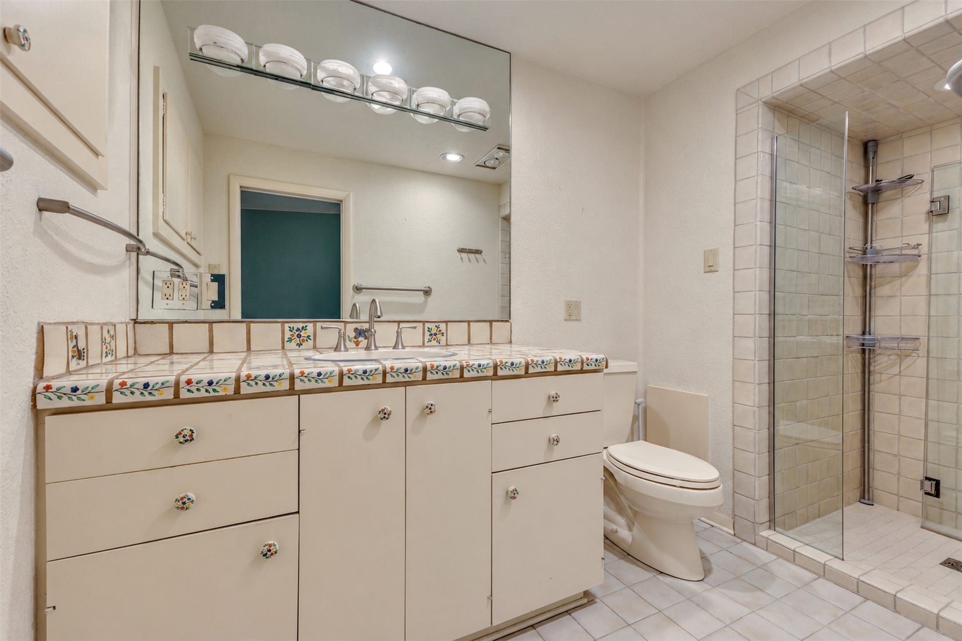 Primary bathroom.