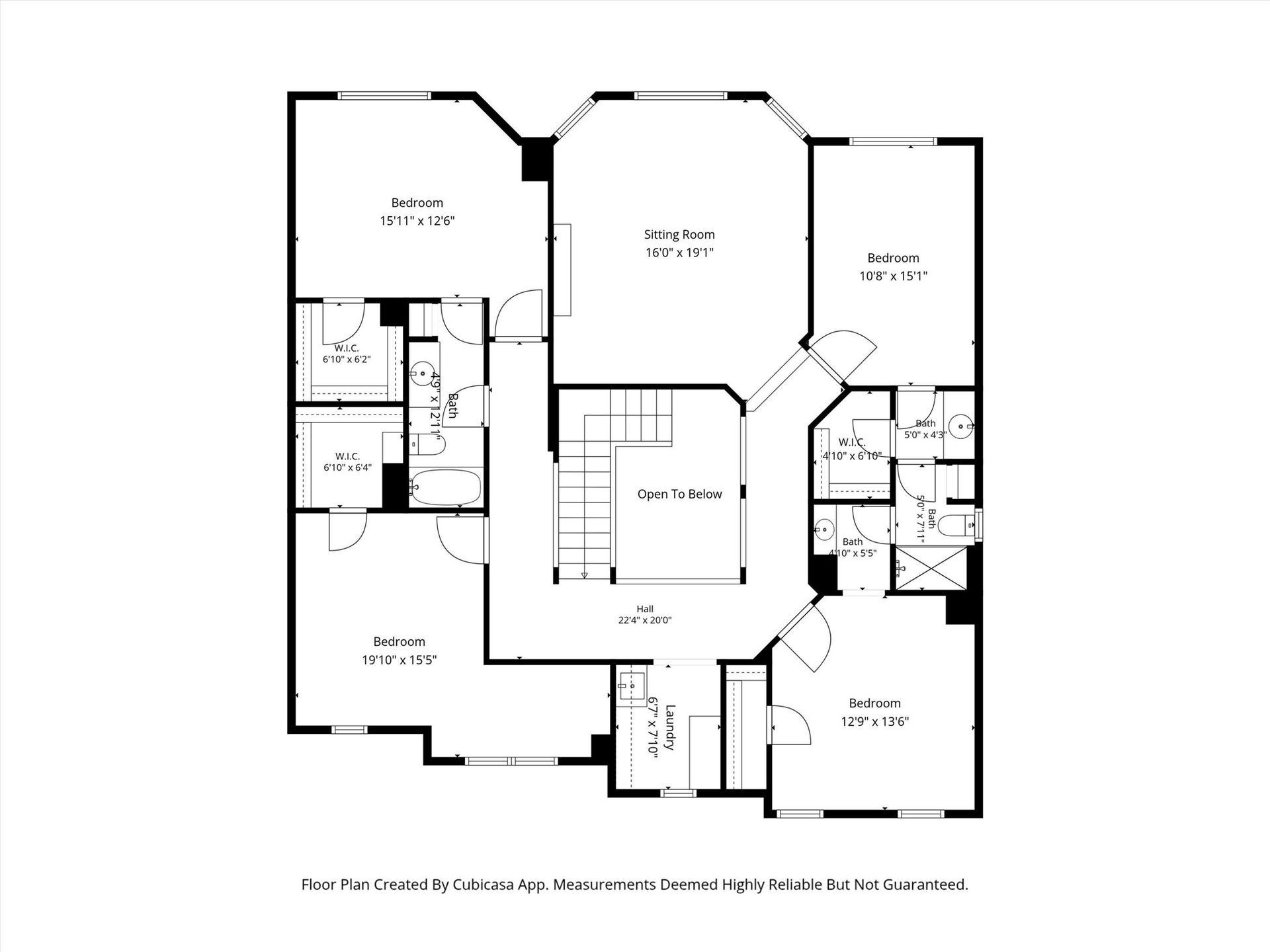 22415 Elizabeth Place Court, Katy, TX 77494 Second Floor - Floor Plan
